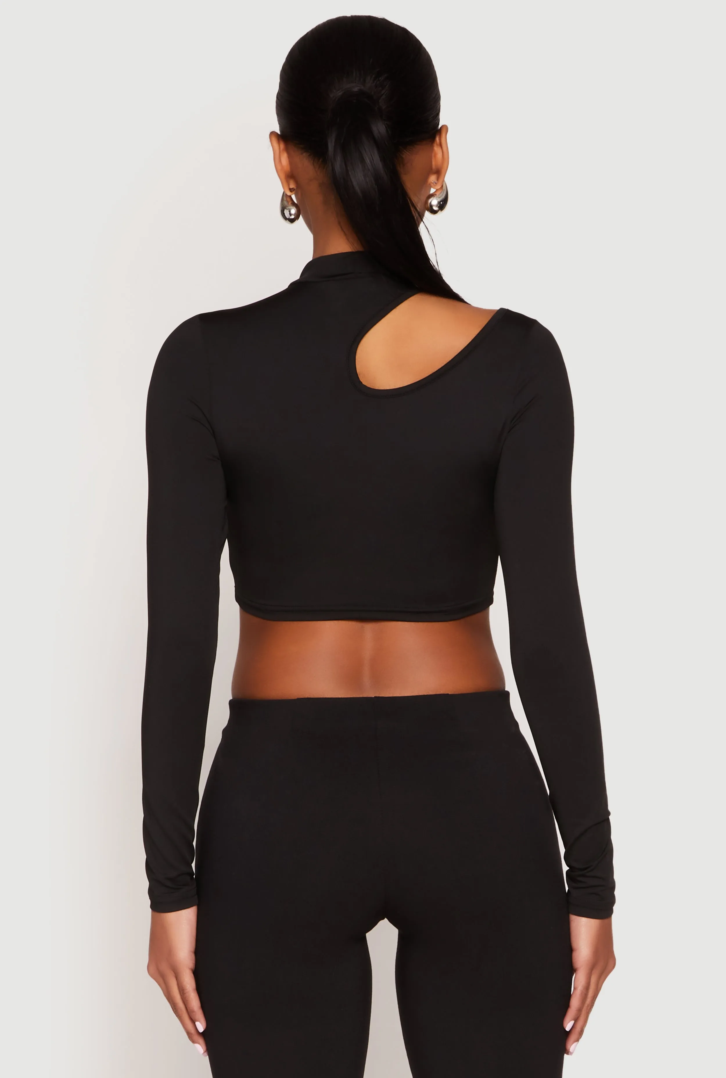Daisy Keyhole Shoulder Crop Top sold by Rainbow product image thumbnail 5