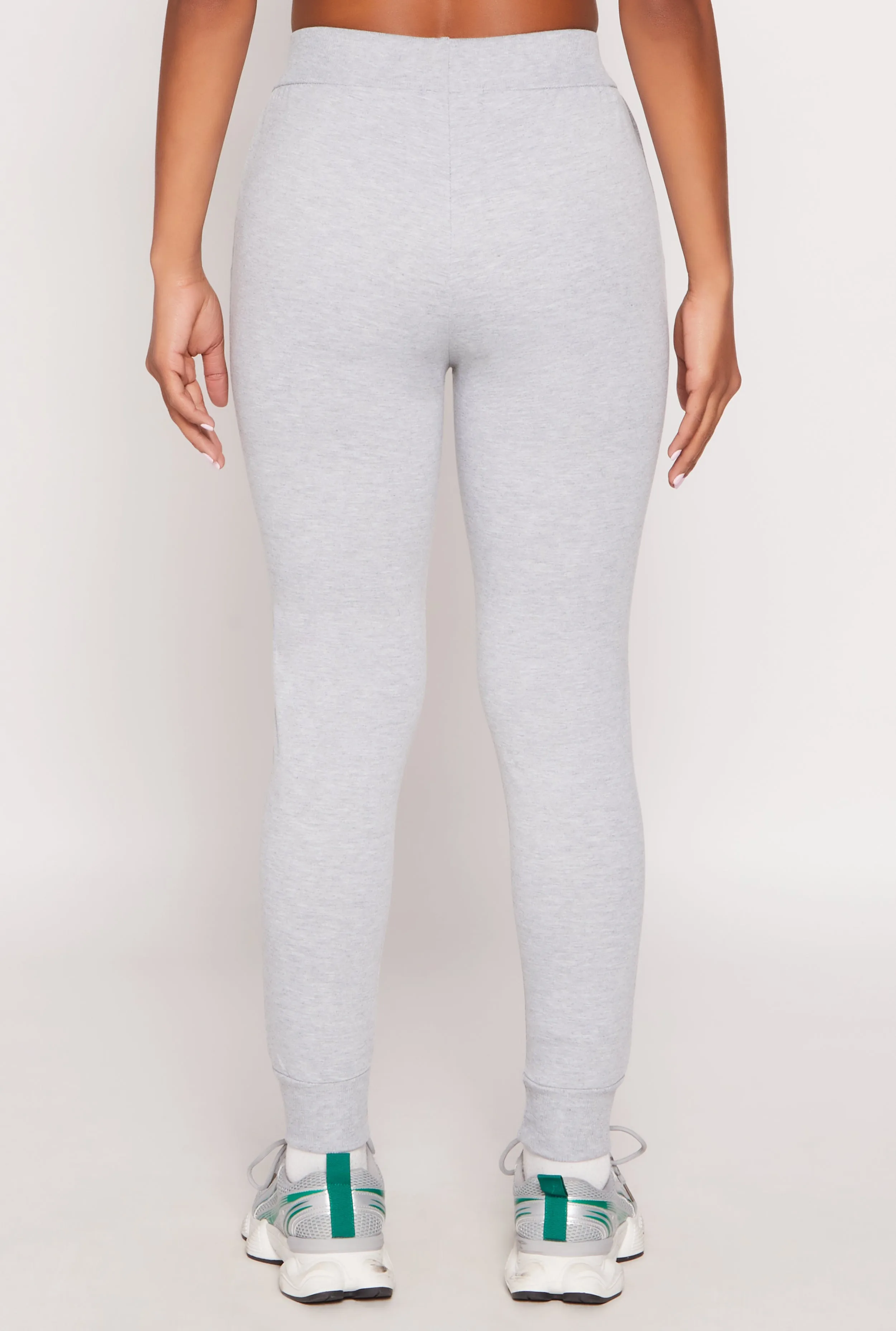 French Terry Pull On High Waisted Joggers sold by Rainbow product image thumbnail 3