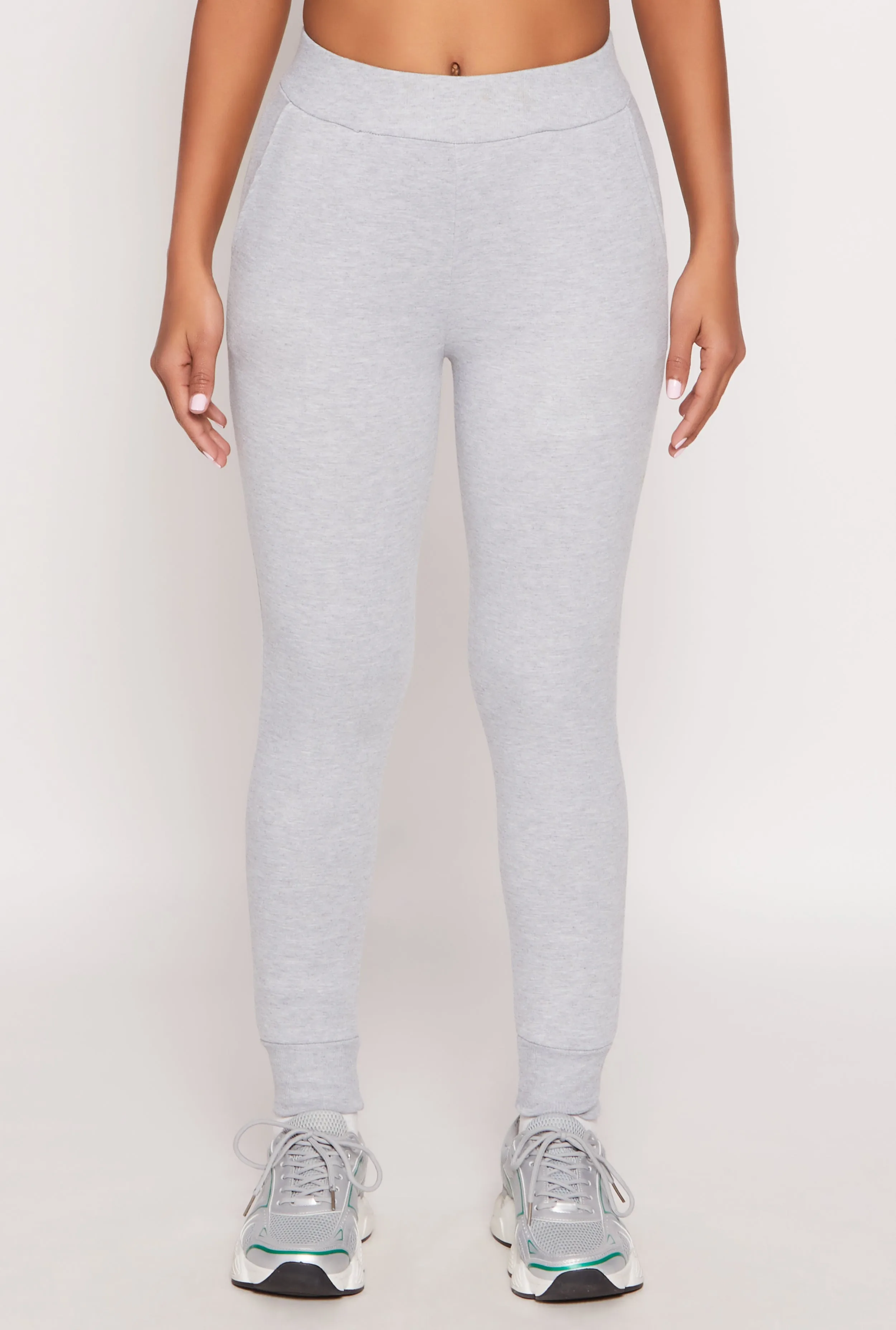 French Terry Pull On High Waisted Joggers sold by Rainbow product image thumbnail 2
