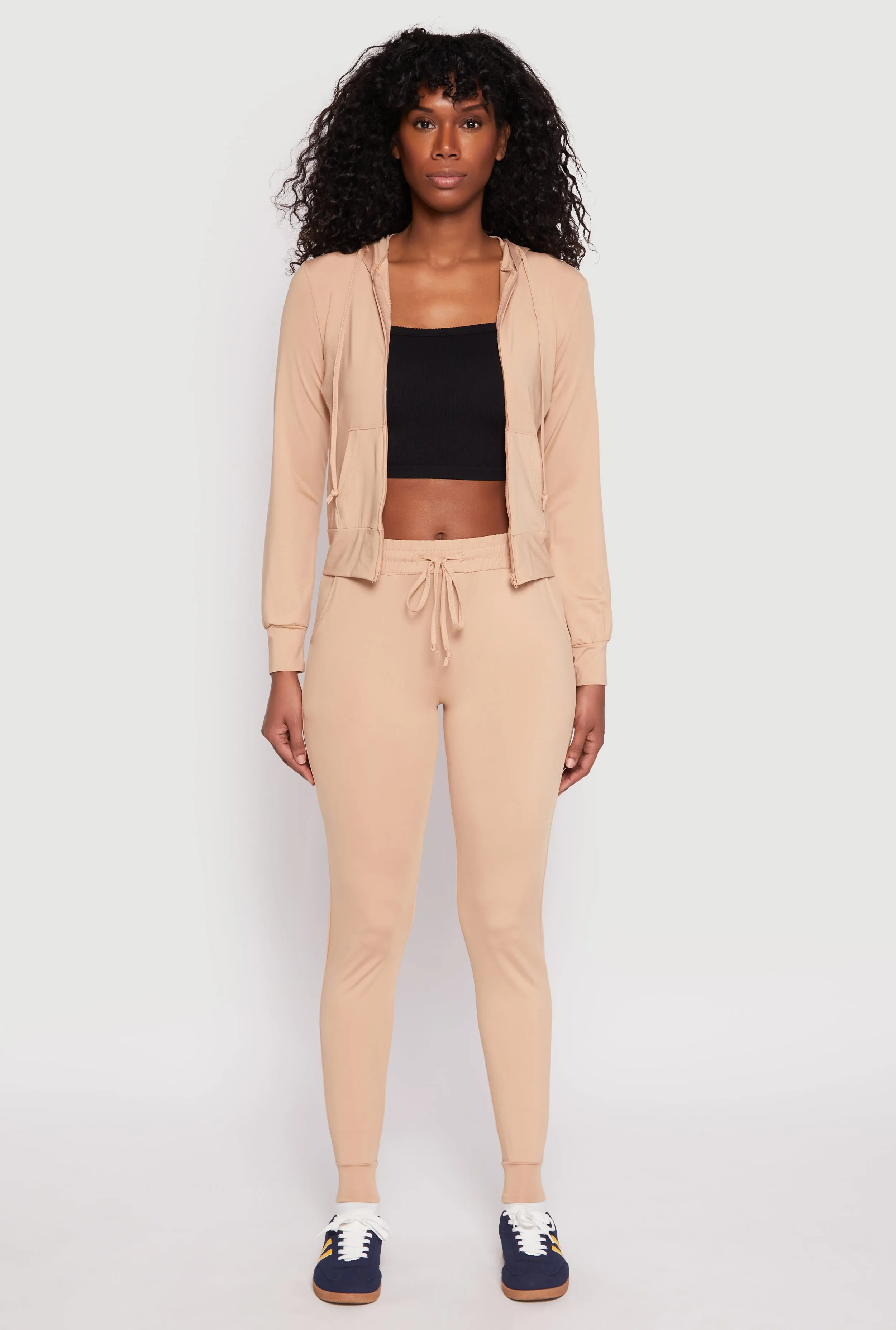 Daisy Soft Knit Front Zip Hoodie sold by Rainbow product image thumbnail 2