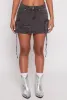 VIP Acid Wash Denim Cargo Skirt sold by Rainbow