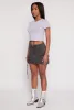 VIP Acid Wash Denim Cargo Skirt sold by Rainbow