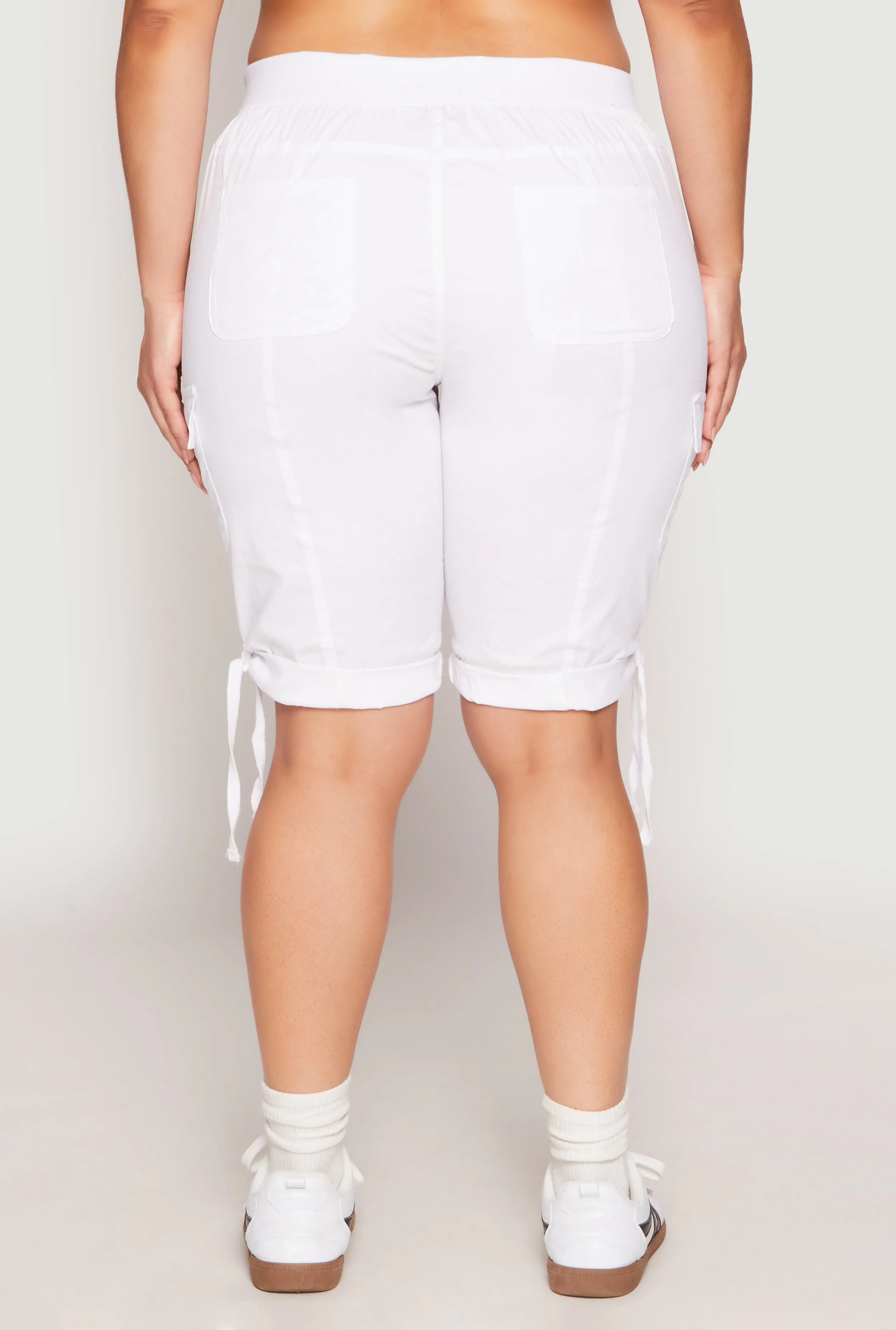 Plus Size Zip Pocket Bermuda Shorts sold by Rainbow product image thumbnail 5