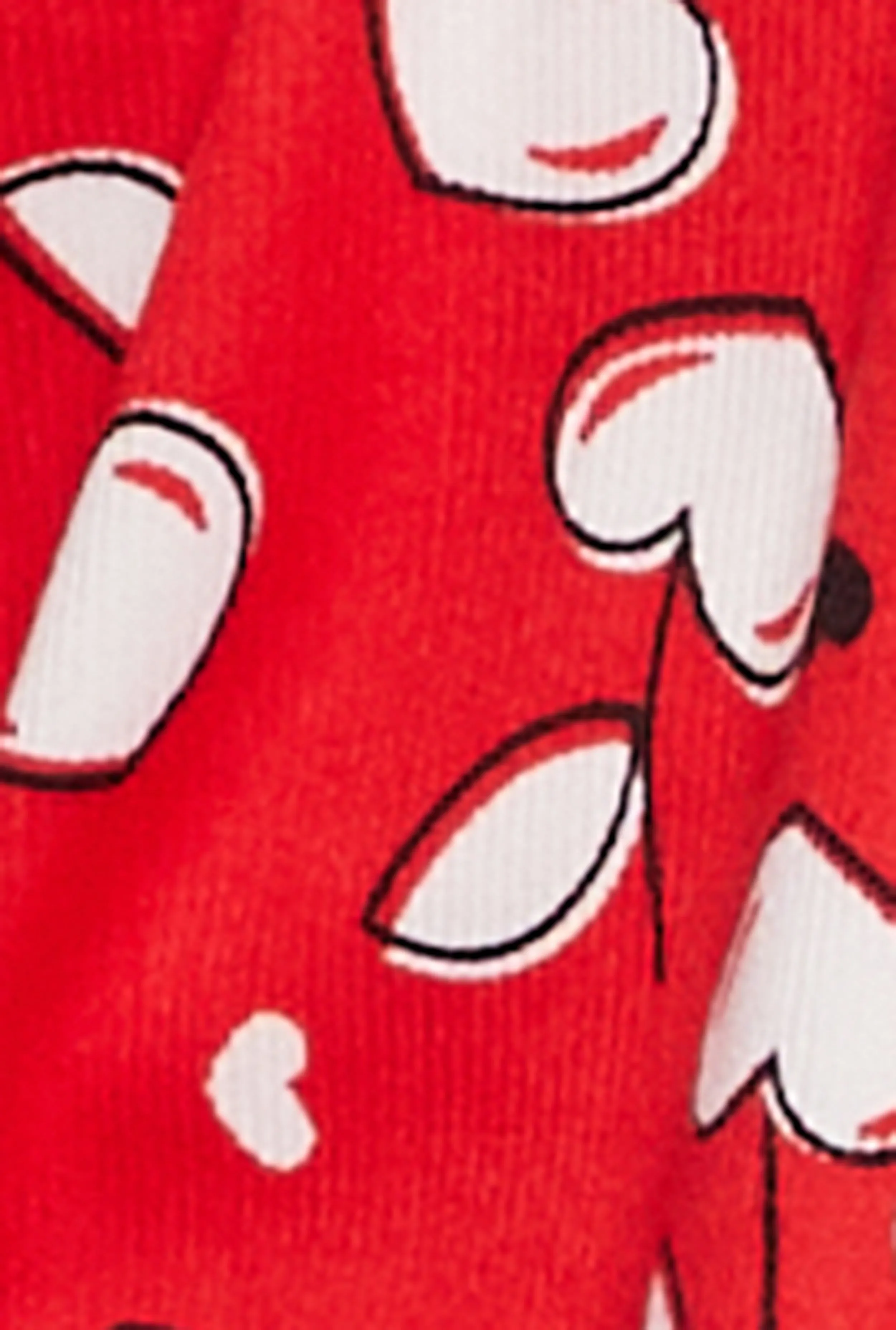 Plus Size Cherry Heart Print Cami Nightgown with Robe sold by Rainbow product image thumbnail 4