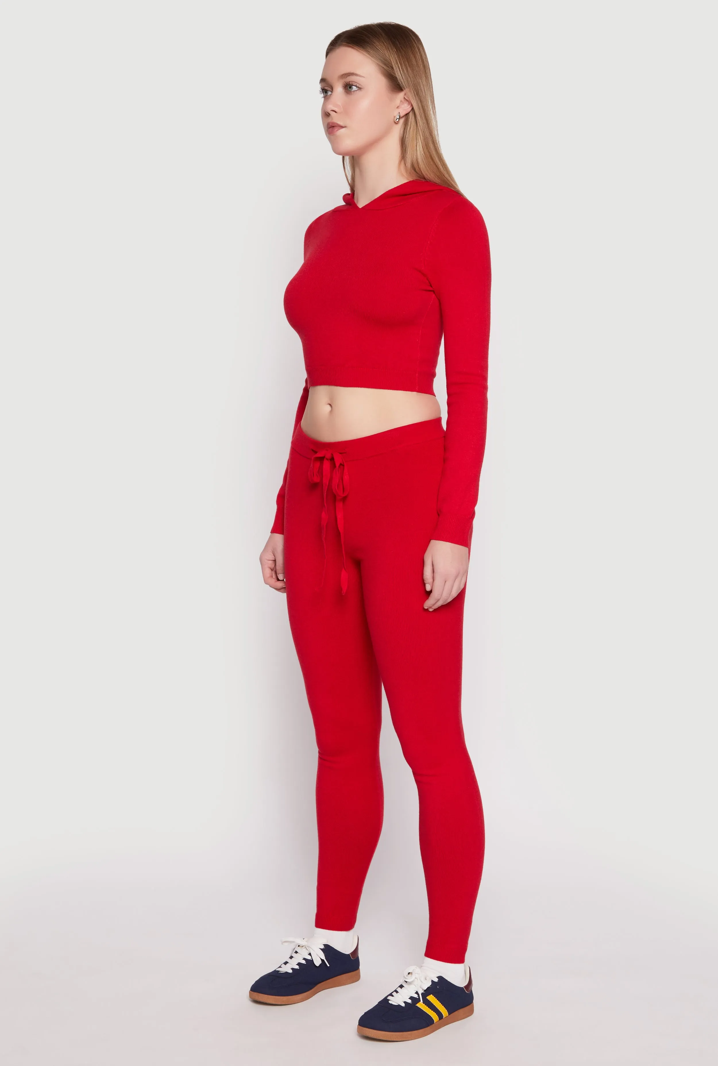 Daisy Cropped Hooded Pullover Sweater sold by Rainbow product image thumbnail 3