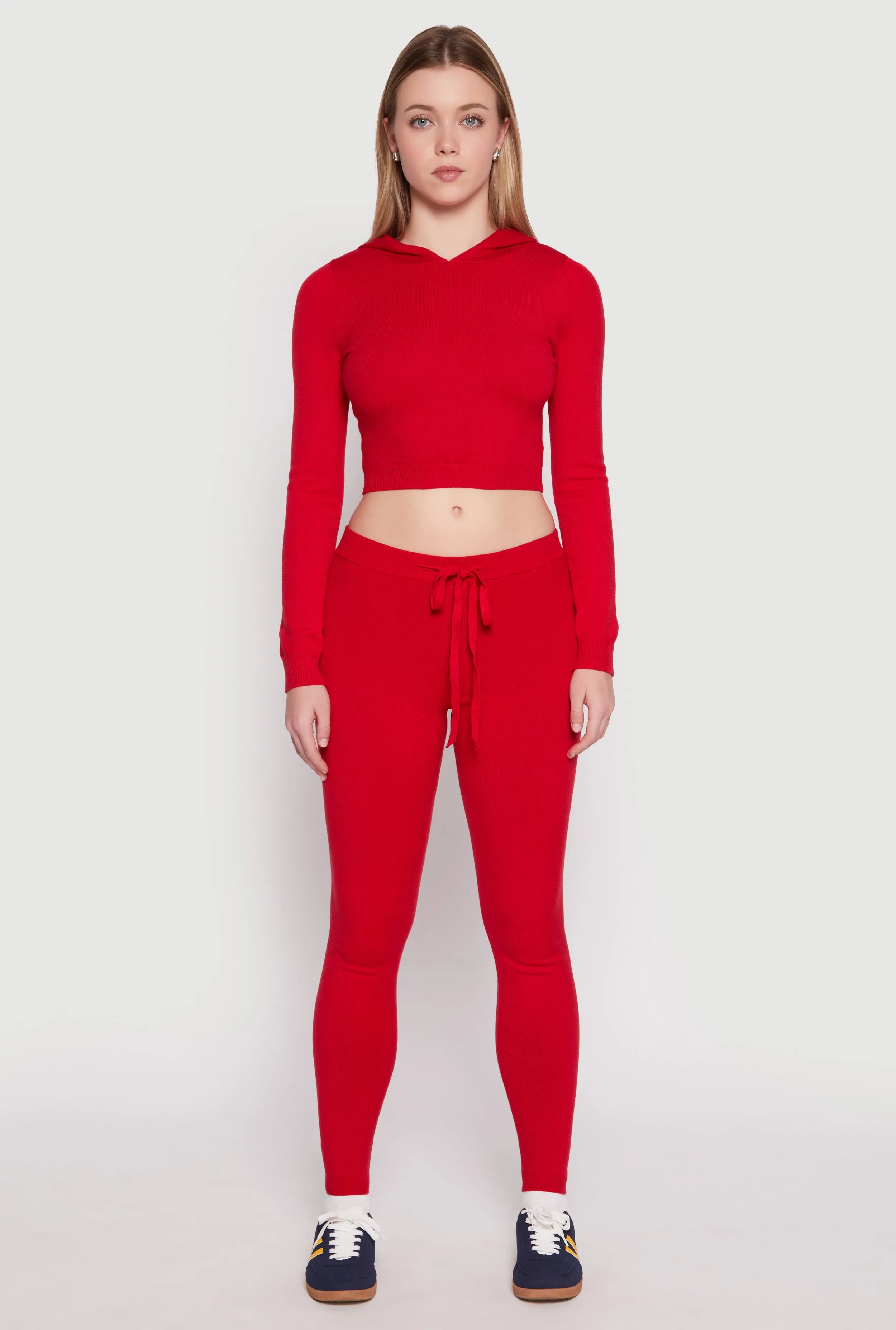 Daisy Cropped Hooded Pullover Sweater sold by Rainbow product image thumbnail 2