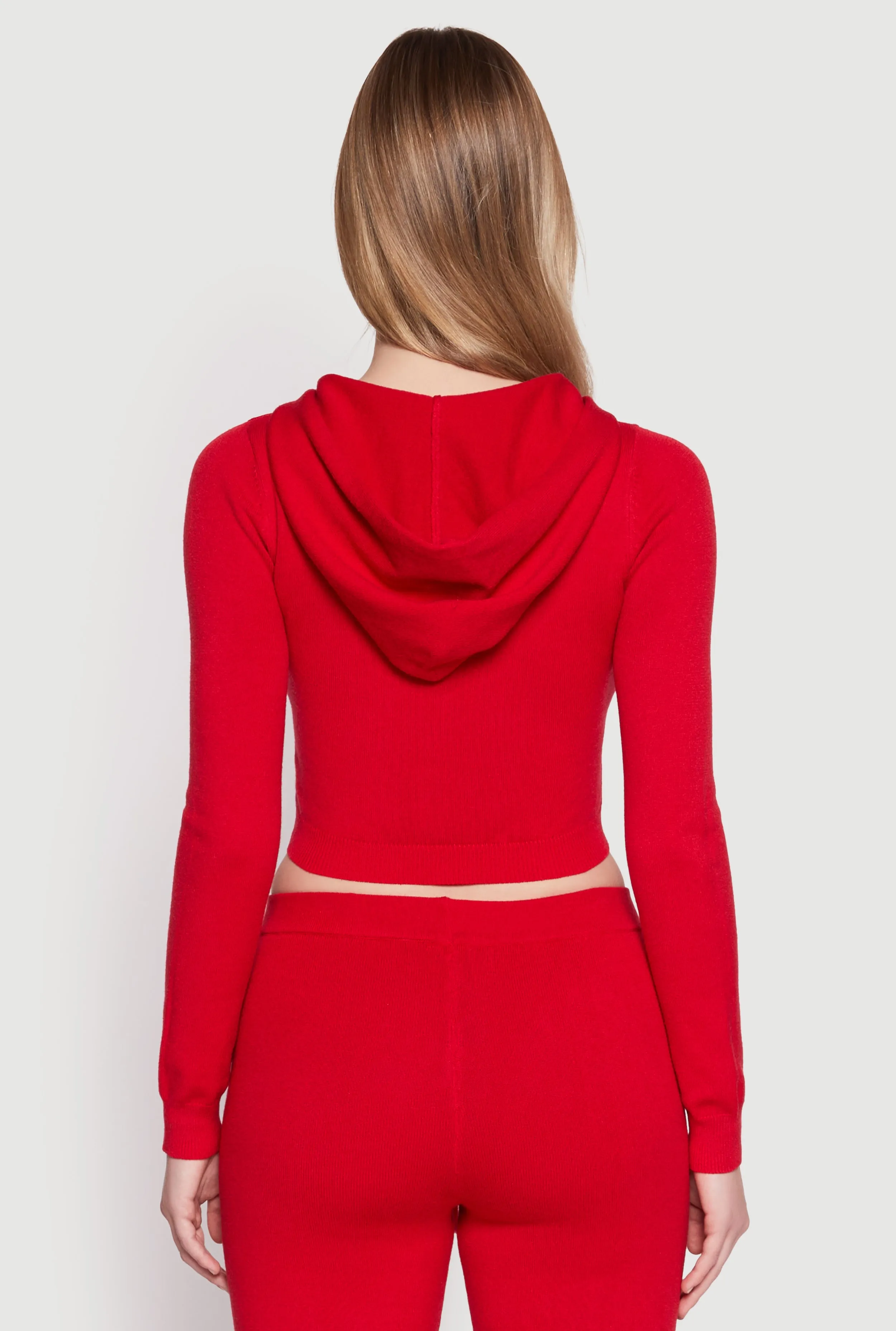 Daisy Cropped Hooded Pullover Sweater sold by Rainbow product image thumbnail 5