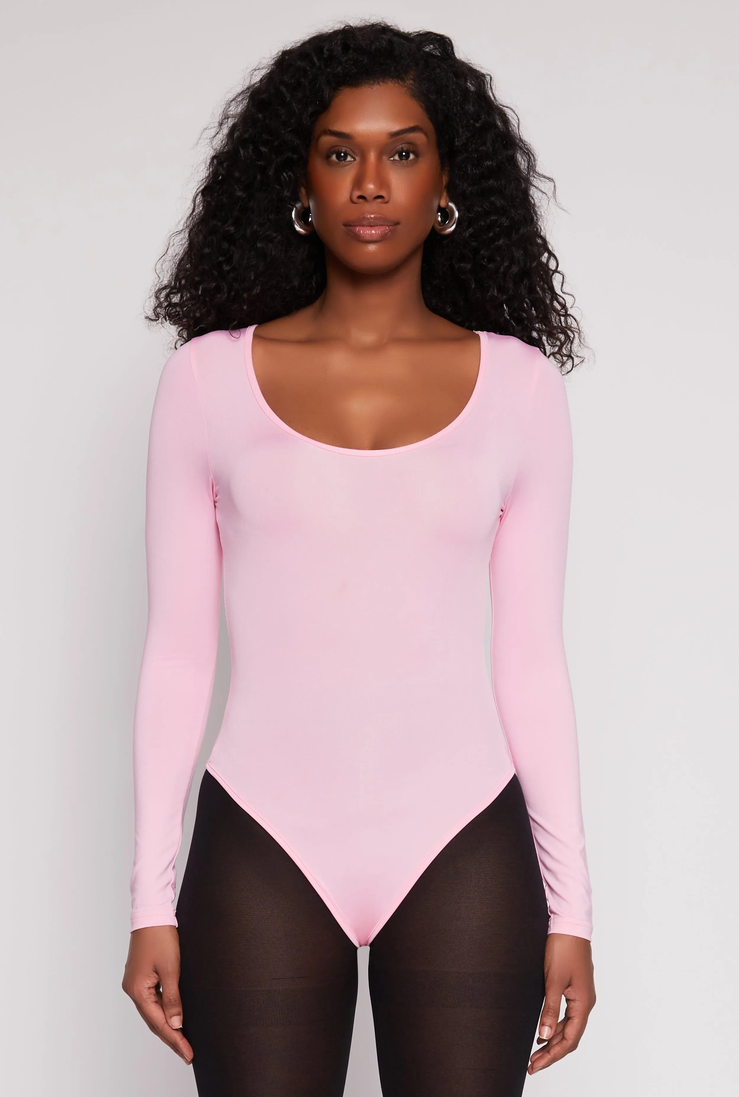 Daisy Scoop Neck Long Sleeve Bodysuit sold by Rainbow product image thumbnail 2