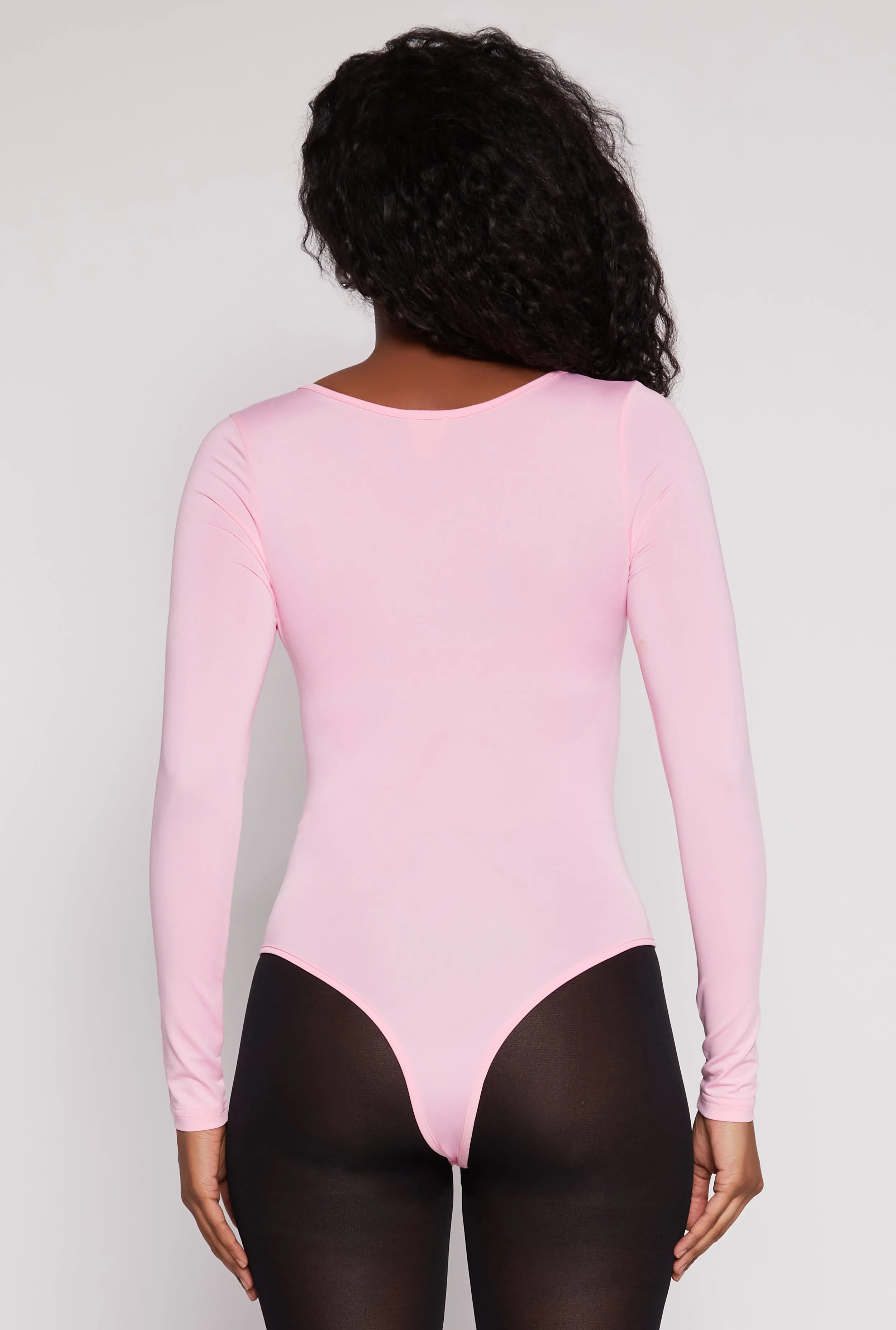 Daisy Scoop Neck Long Sleeve Bodysuit sold by Rainbow product image thumbnail 5