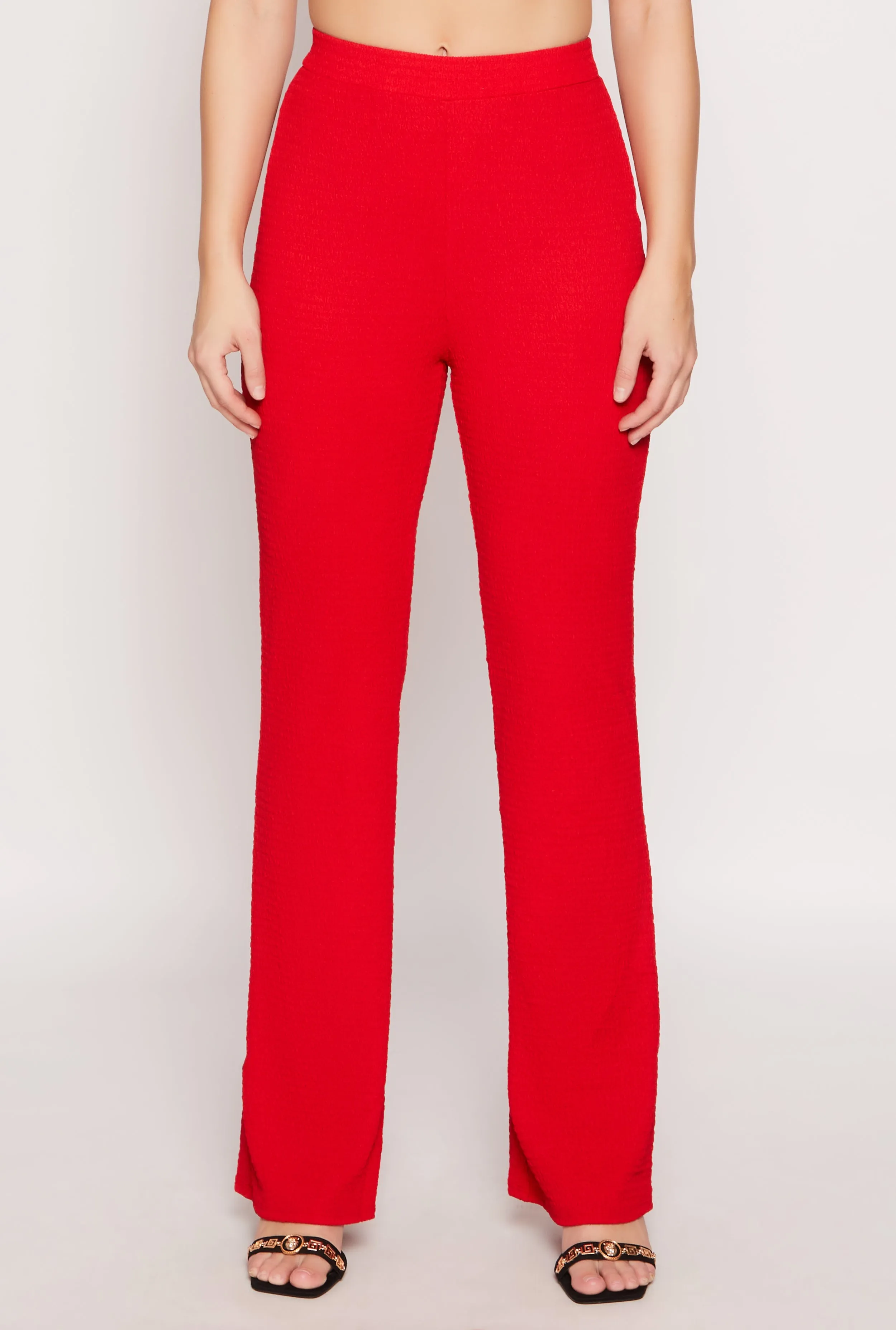 Textured Knit Straight Leg Pants sold by Rainbow product image thumbnail 2