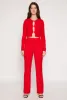 Textured Knit Straight Leg Pants sold by Rainbow