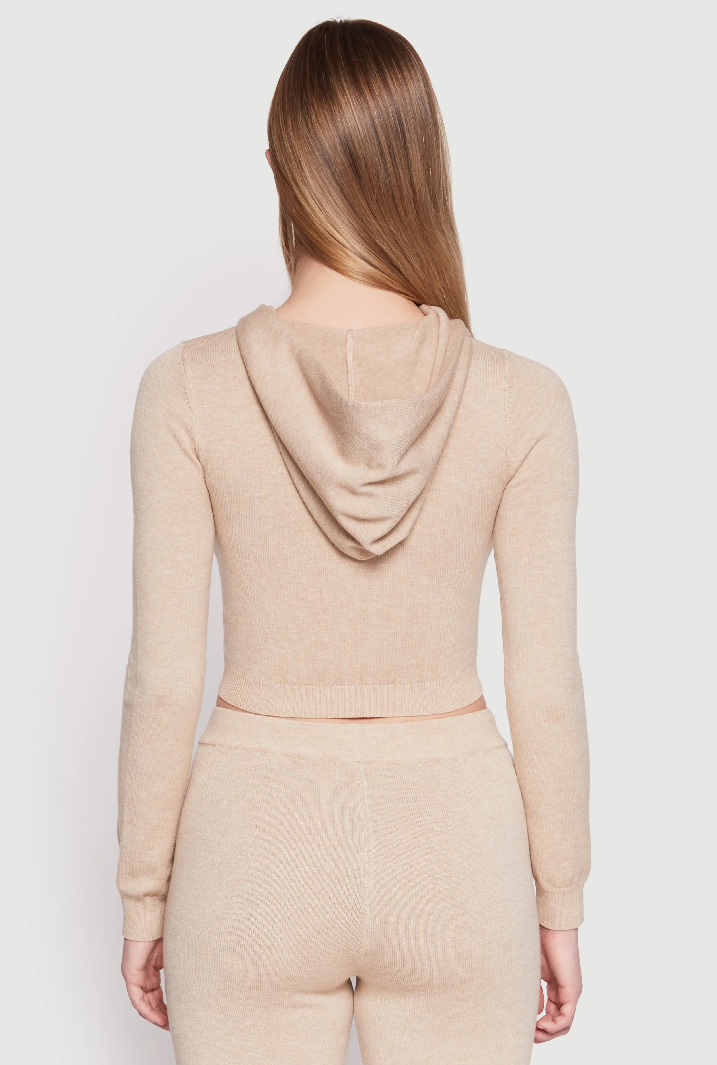 Daisy Cropped Hooded Pullover Sweater sold by Rainbow product image thumbnail 5