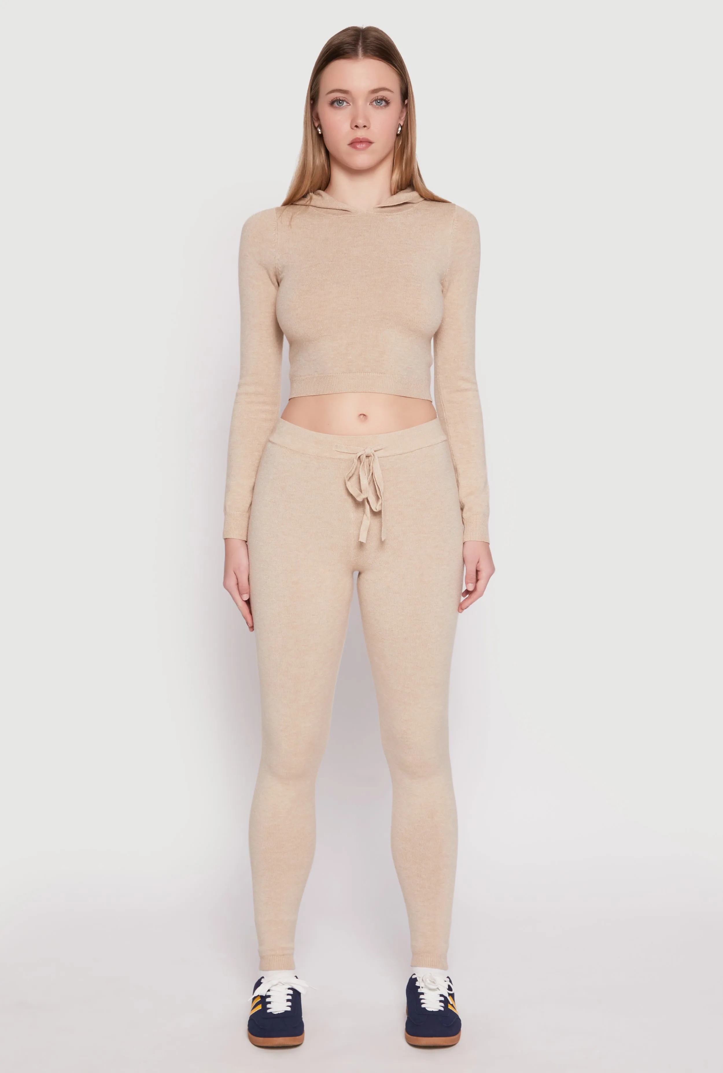 Daisy Cropped Hooded Pullover Sweater sold by Rainbow product image thumbnail 2