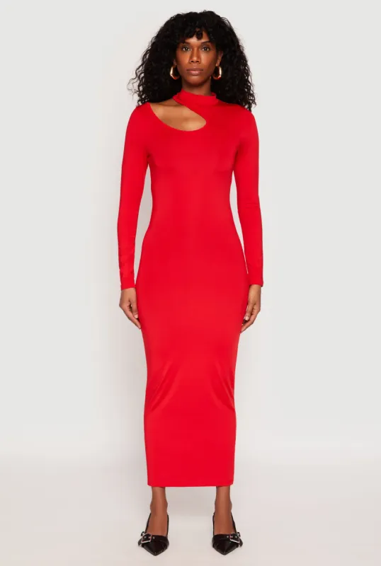 Daisy Keyhole Shoulder Maxi Dress sold by Rainbow