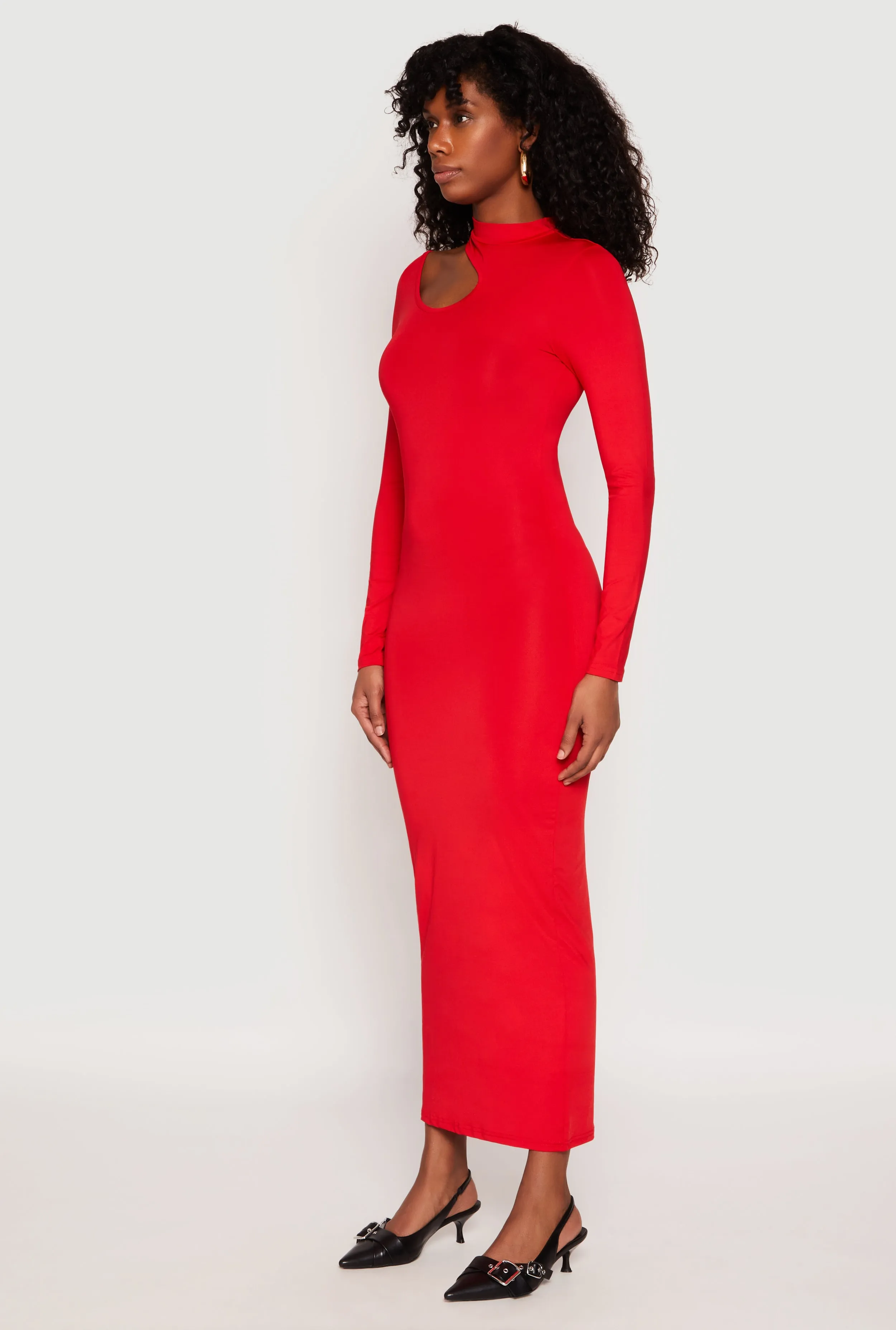 Daisy Keyhole Shoulder Maxi Dress sold by Rainbow product image thumbnail 2