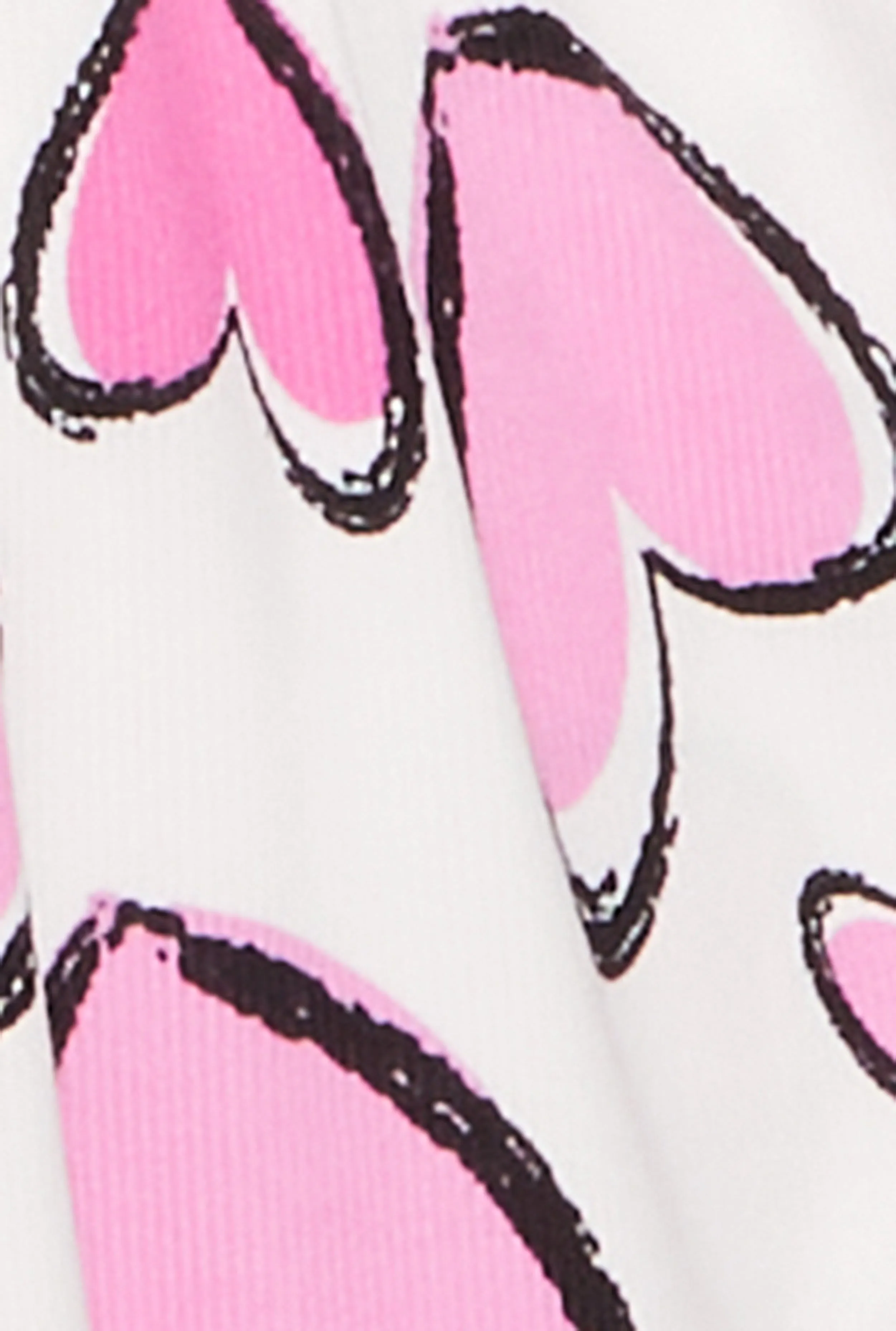 Plus Size Heart Print Cami Nightgown with Robe sold by Rainbow product image thumbnail 4