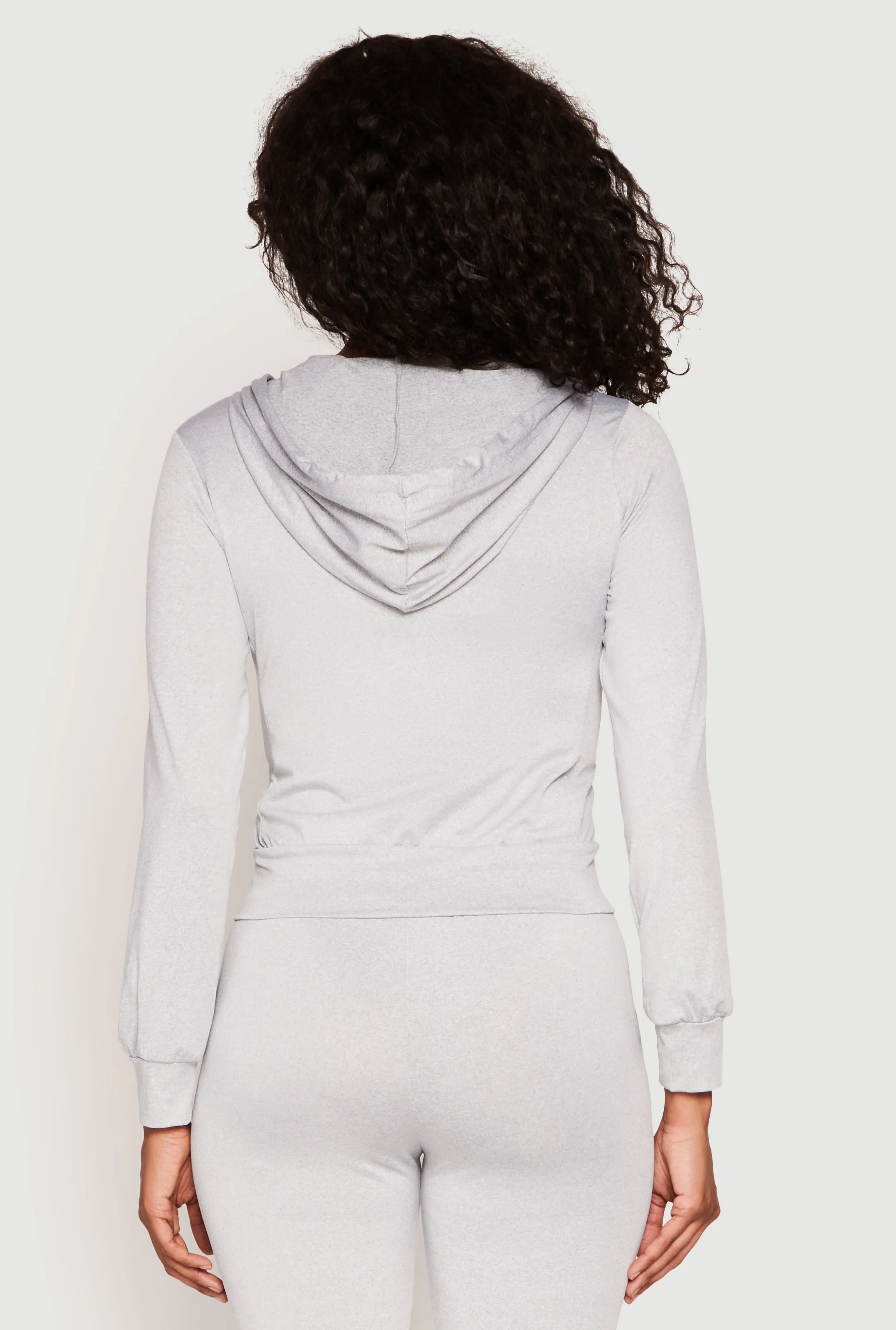 Daisy Soft Knit Front Zip Hoodie sold by Rainbow product image thumbnail 5