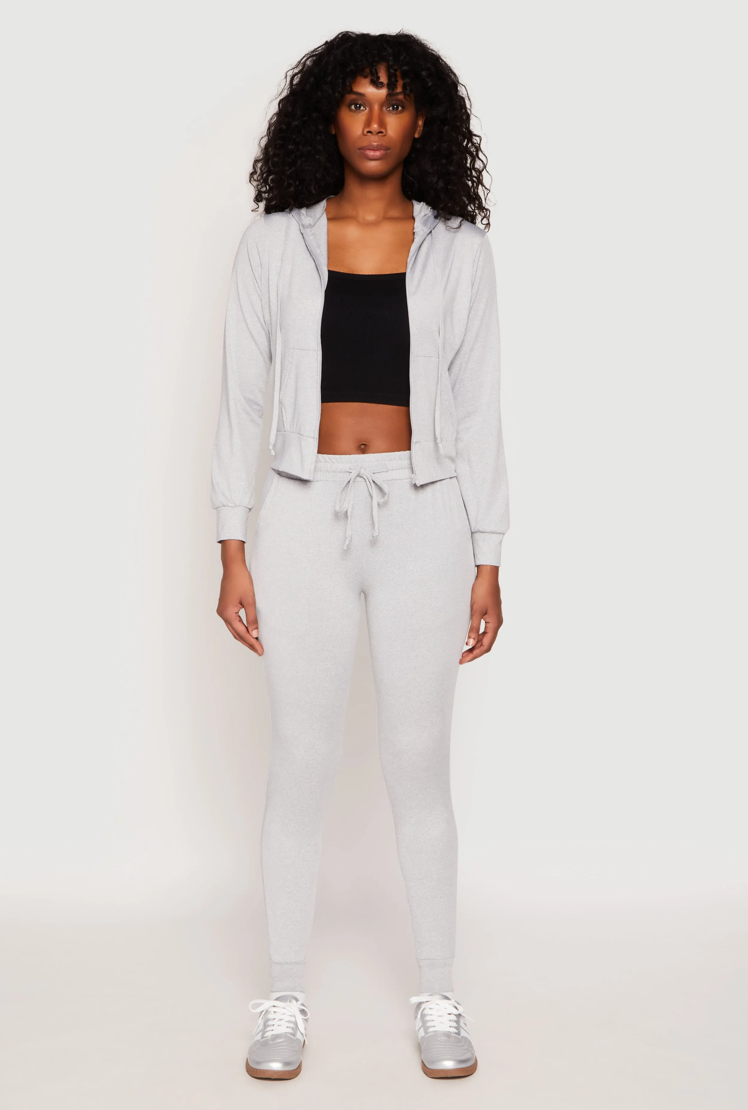 Daisy Soft Knit Front Zip Hoodie sold by Rainbow product image thumbnail 2