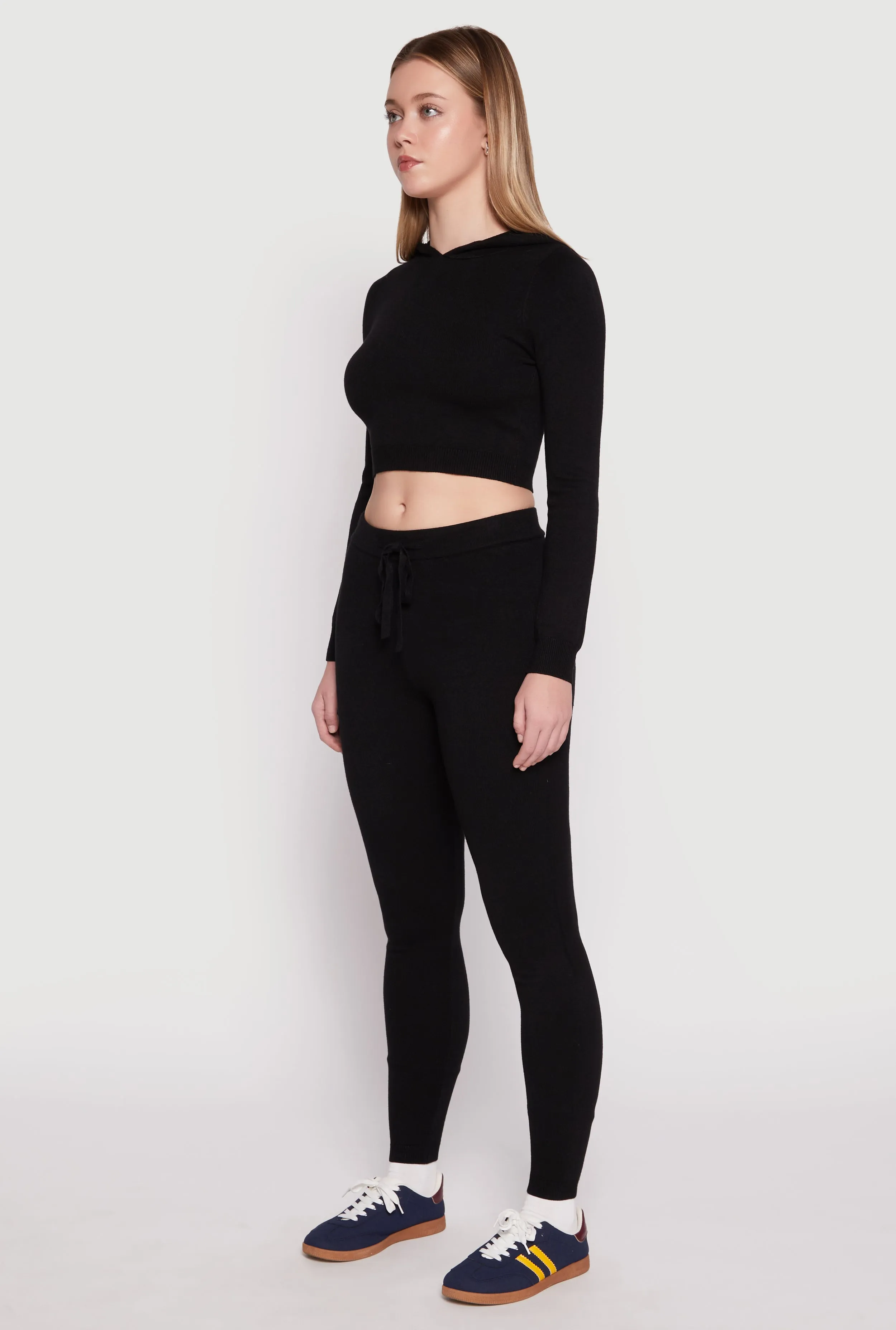 Daisy Cropped Hooded Pullover Sweater sold by Rainbow product image thumbnail 3