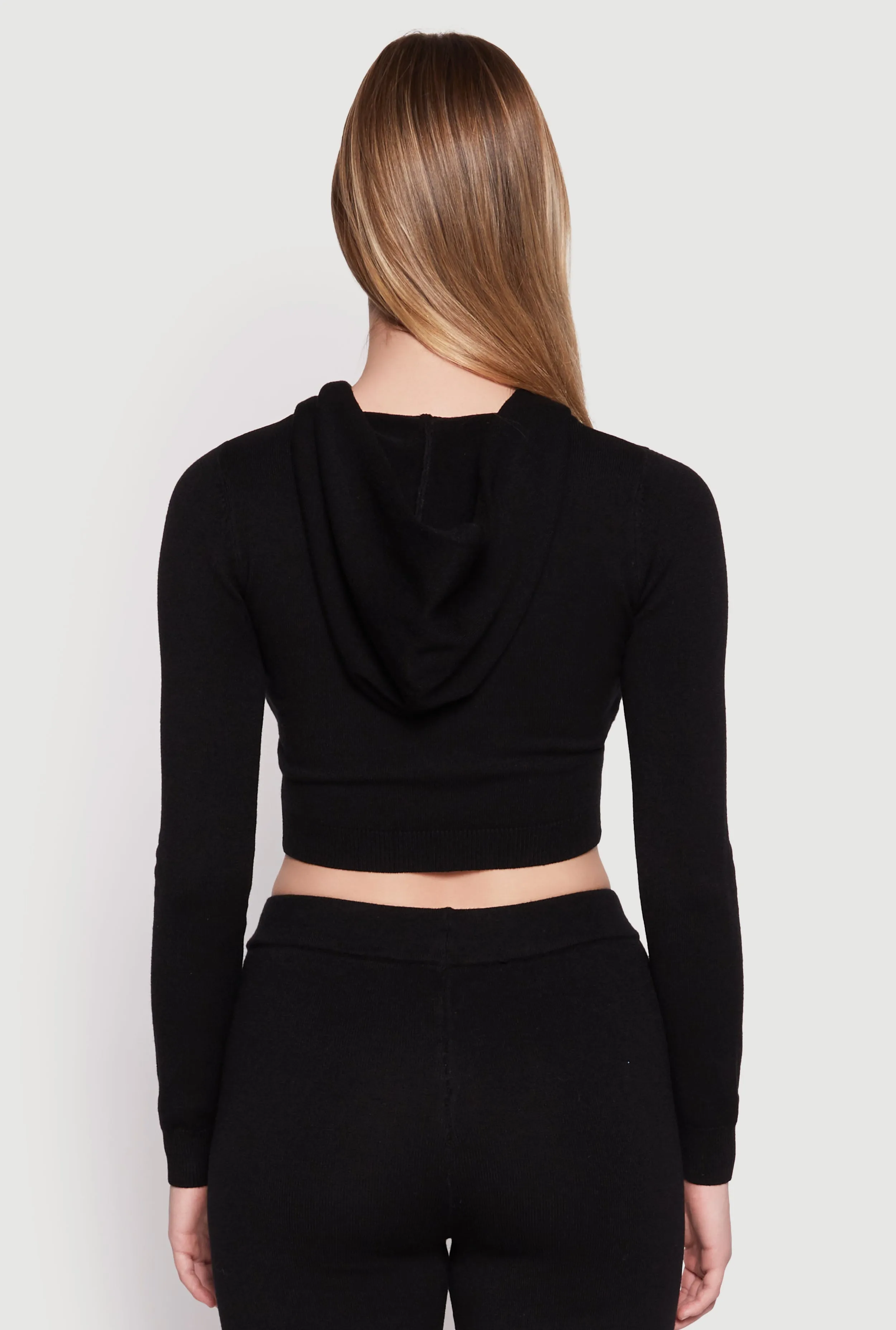 Daisy Cropped Hooded Pullover Sweater sold by Rainbow product image thumbnail 5