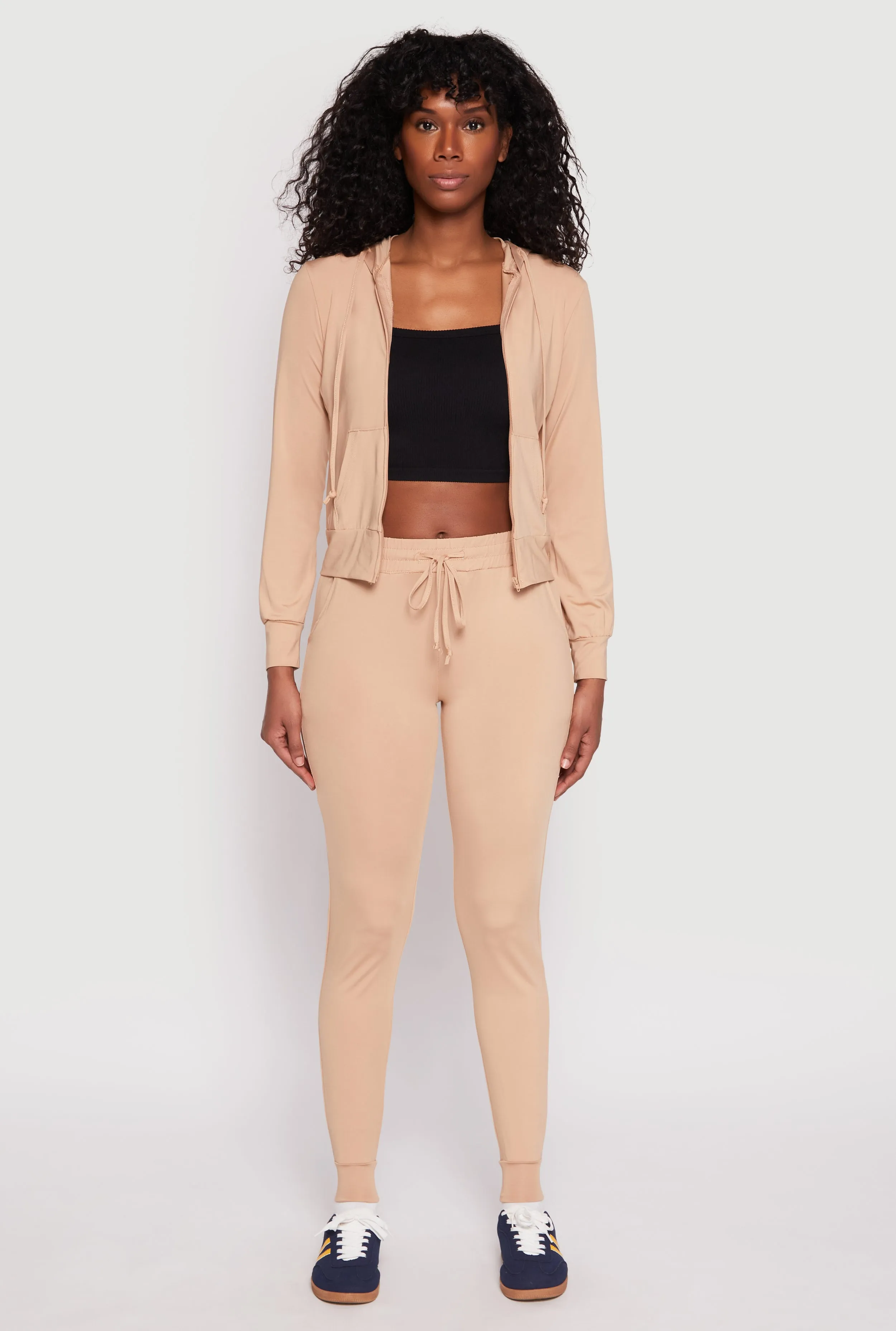 Daisy High Waisted Drawstring Joggers sold by Rainbow