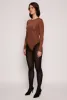 Daisy Crew Neck Long Sleeve Bodysuit sold by Rainbow