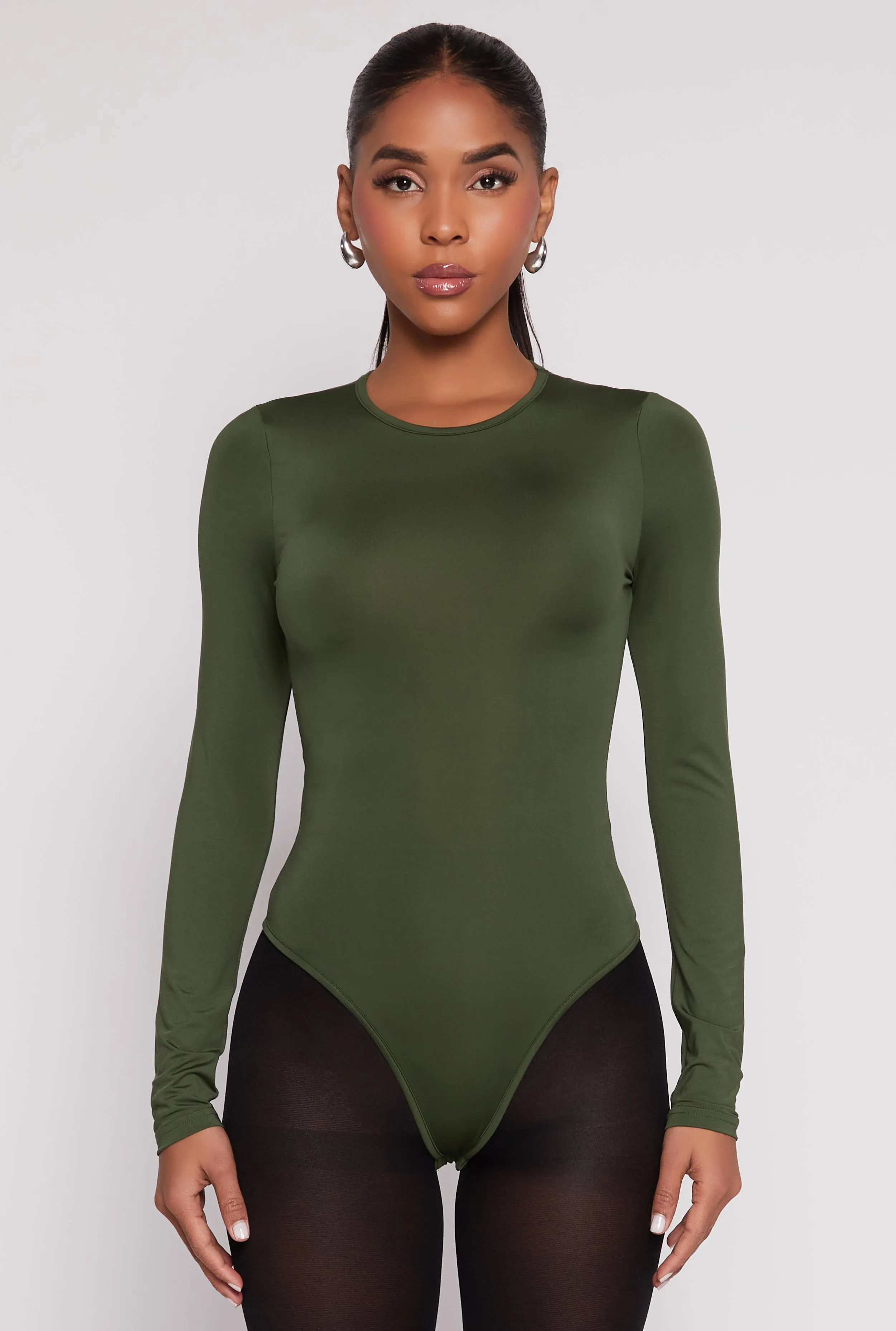 Daisy Crew Neck Long Sleeve Bodysuit sold by Rainbow product image thumbnail 2