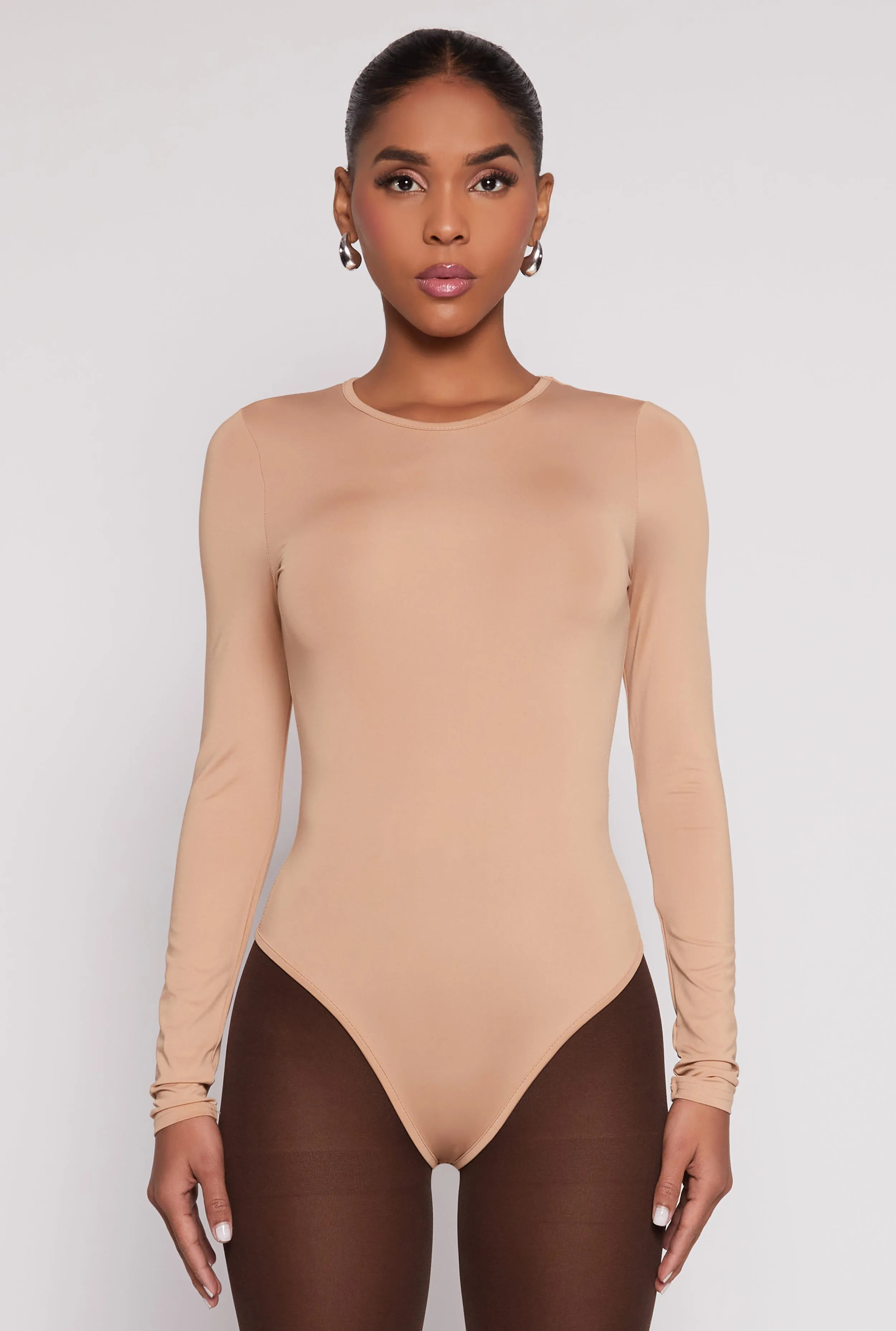 Daisy Crew Neck Long Sleeve Bodysuit sold by Rainbow product image thumbnail 2