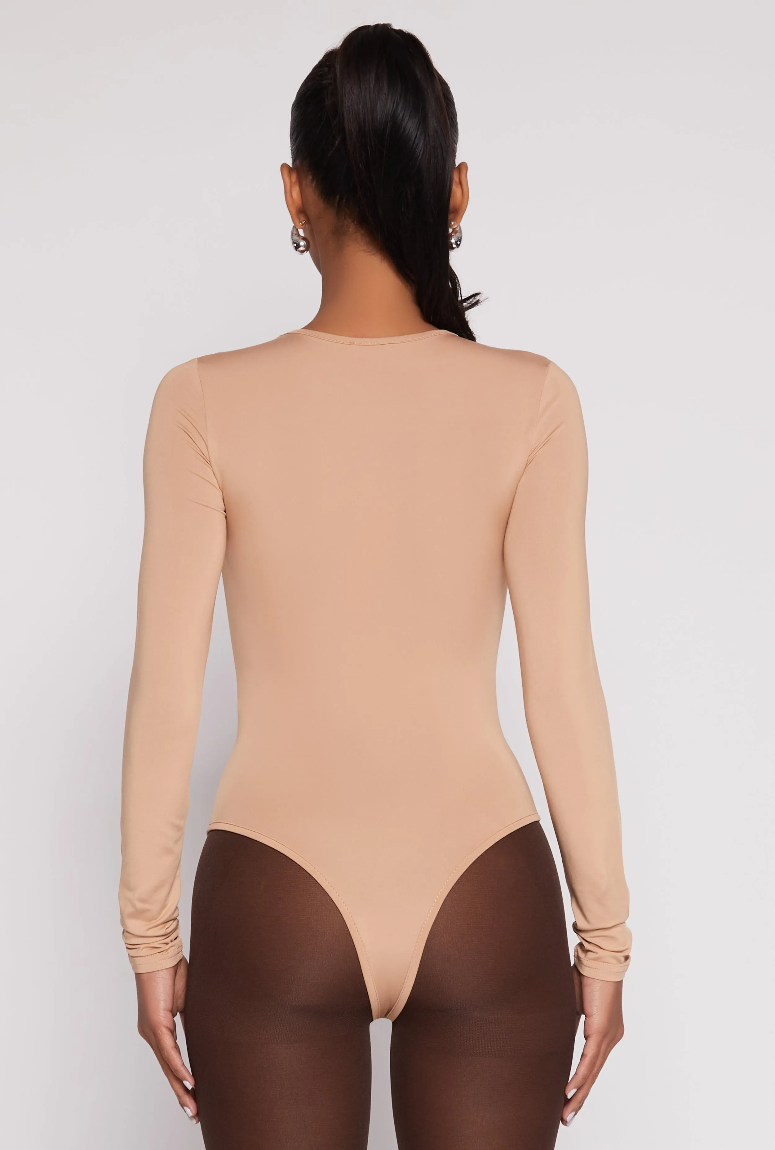 Daisy Crew Neck Long Sleeve Bodysuit sold by Rainbow product image thumbnail 5