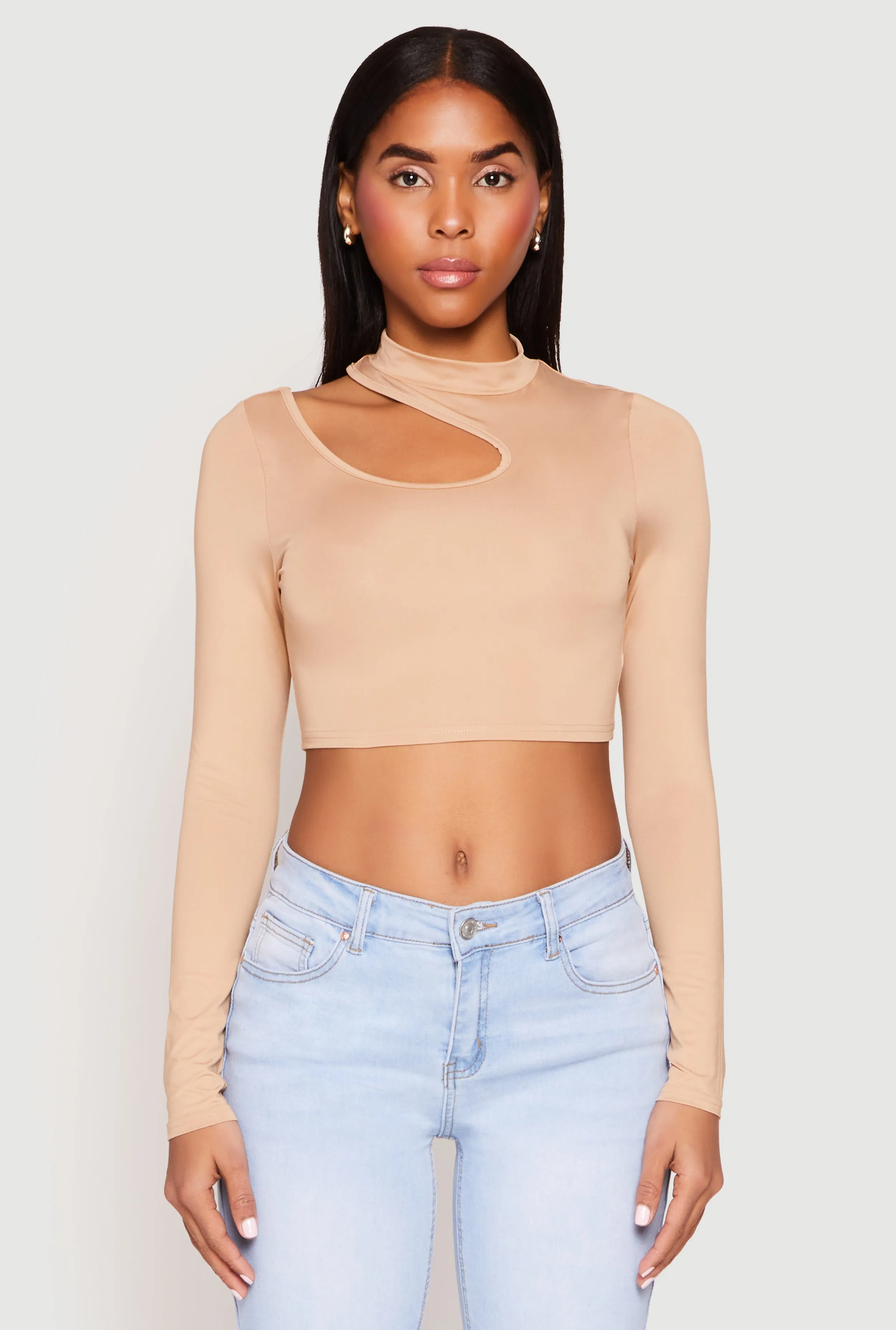 Daisy Keyhole Shoulder Crop Top sold by Rainbow product image thumbnail 2