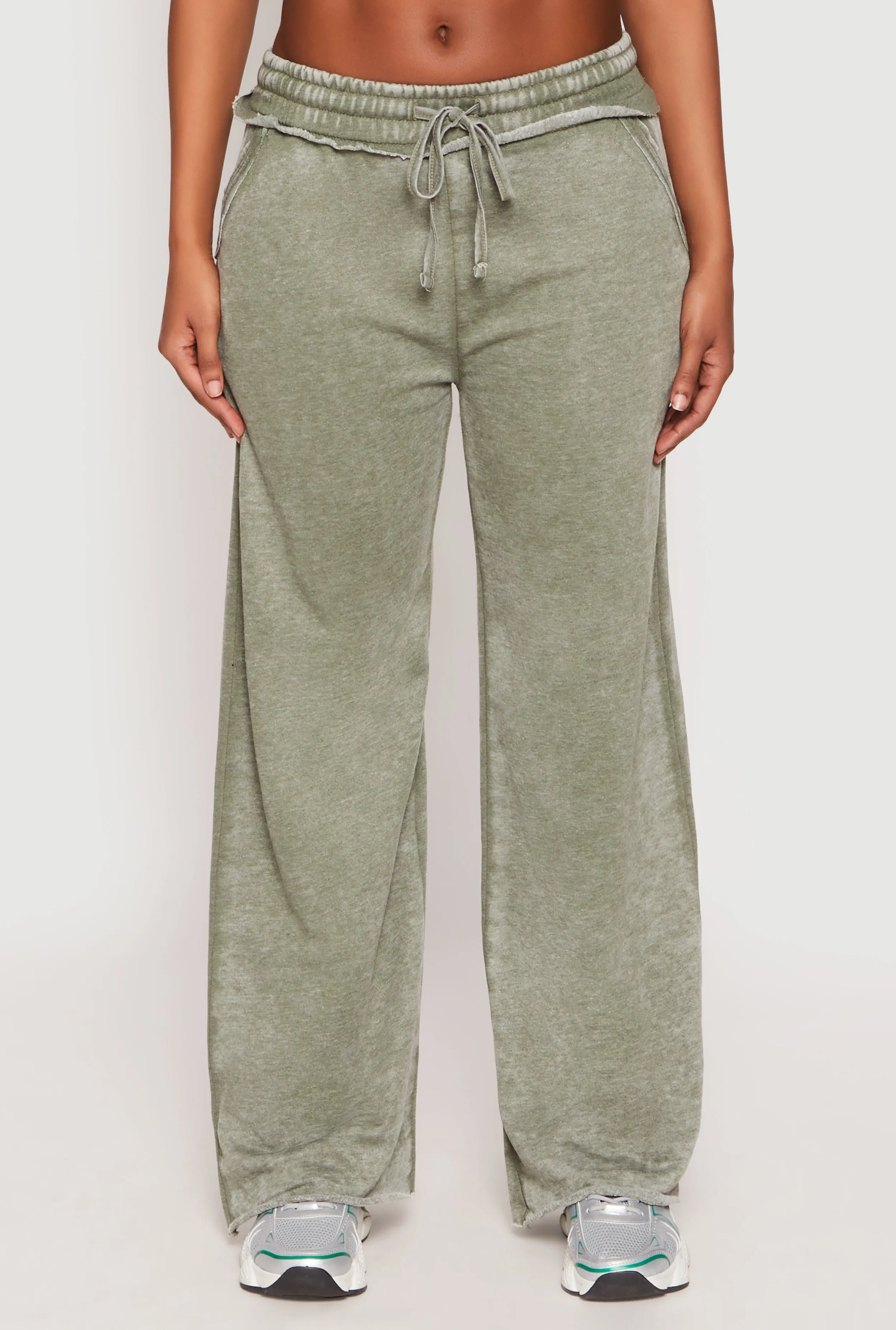 Frayed Acid Wash Sweatpants sold by Rainbow product image thumbnail 3