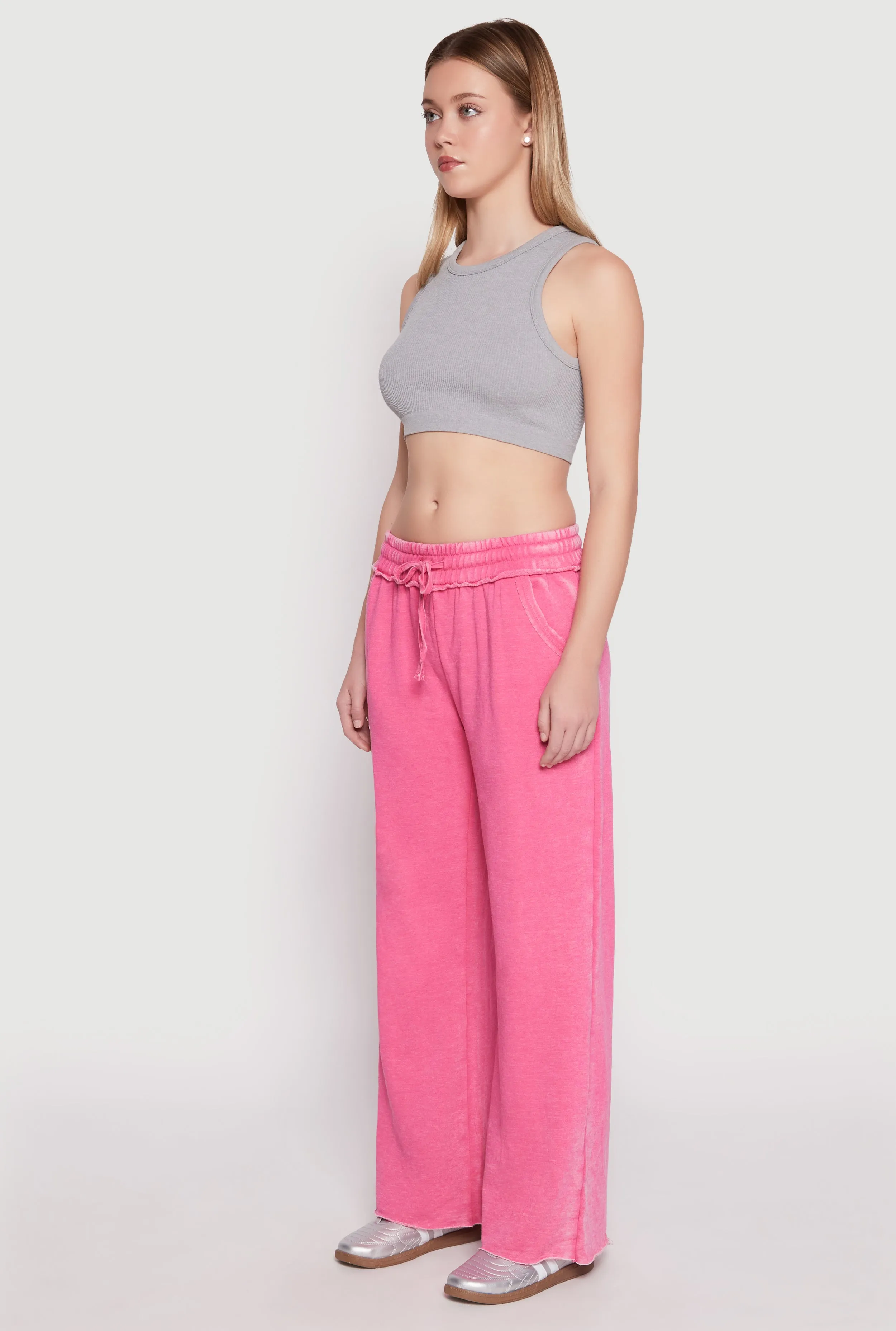 Frayed Acid Wash Sweatpants sold by Rainbow product image thumbnail 2