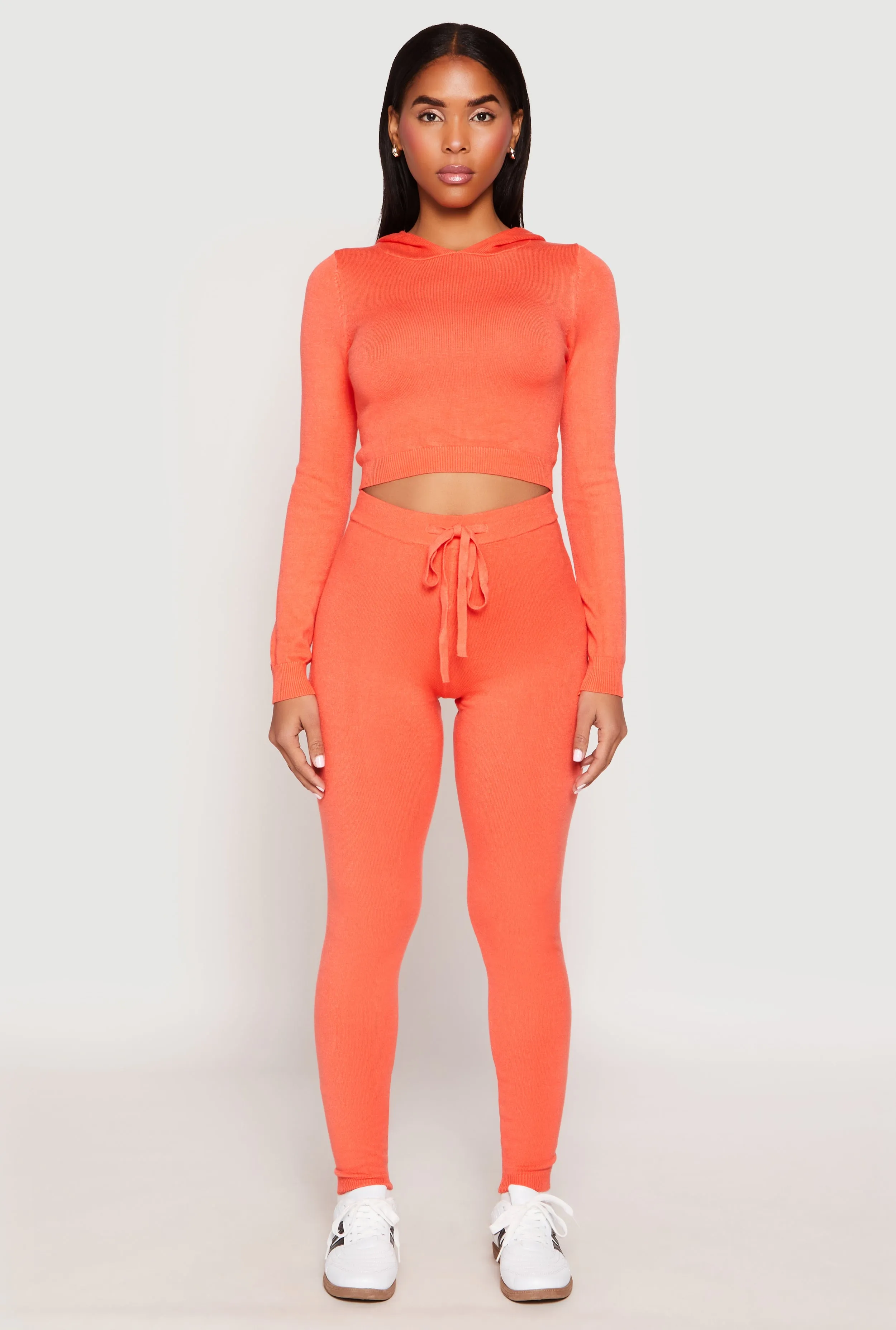 Daisy Brushed Knit High Waist Joggers sold by Rainbow