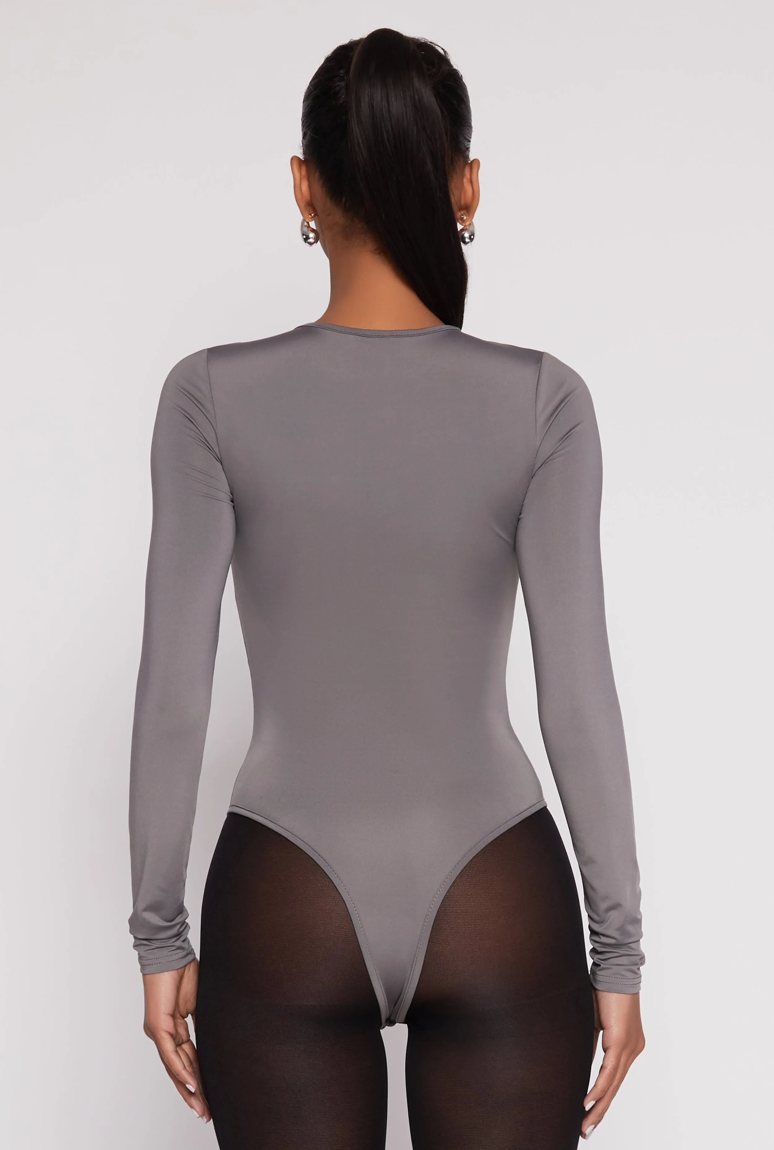 Daisy Crew Neck Long Sleeve Bodysuit sold by Rainbow product image thumbnail 5