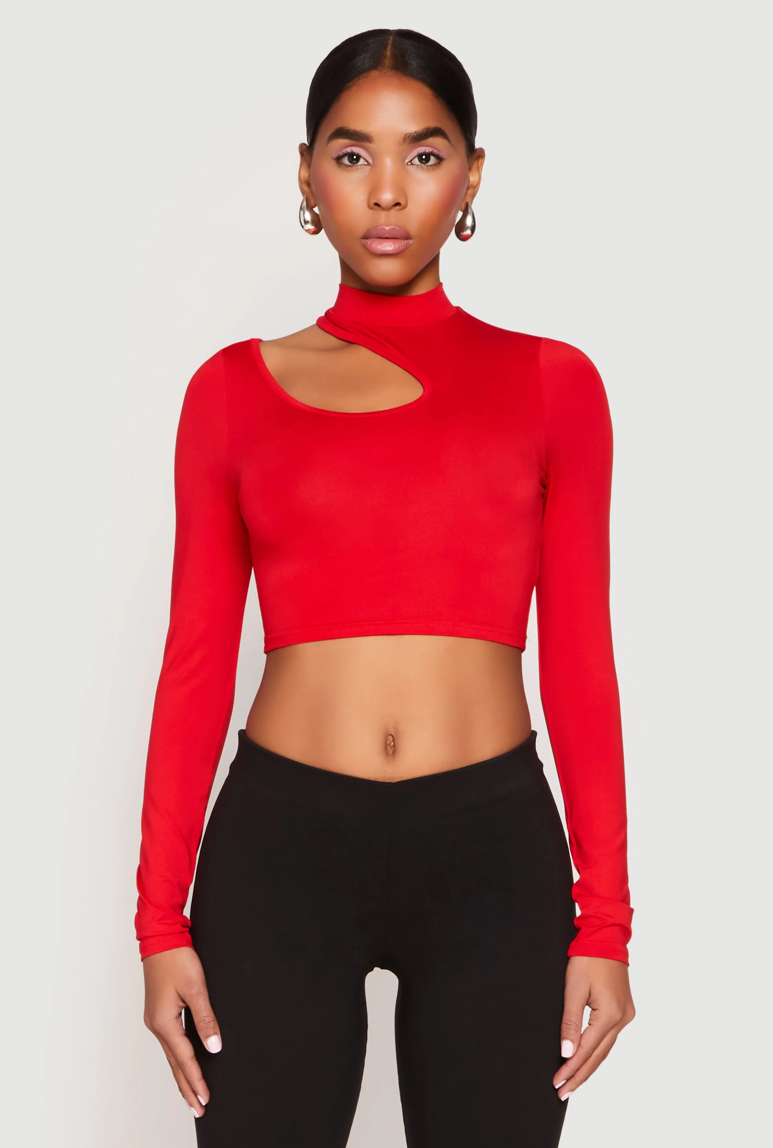 Daisy Keyhole Shoulder Crop Top sold by Rainbow product image thumbnail 2