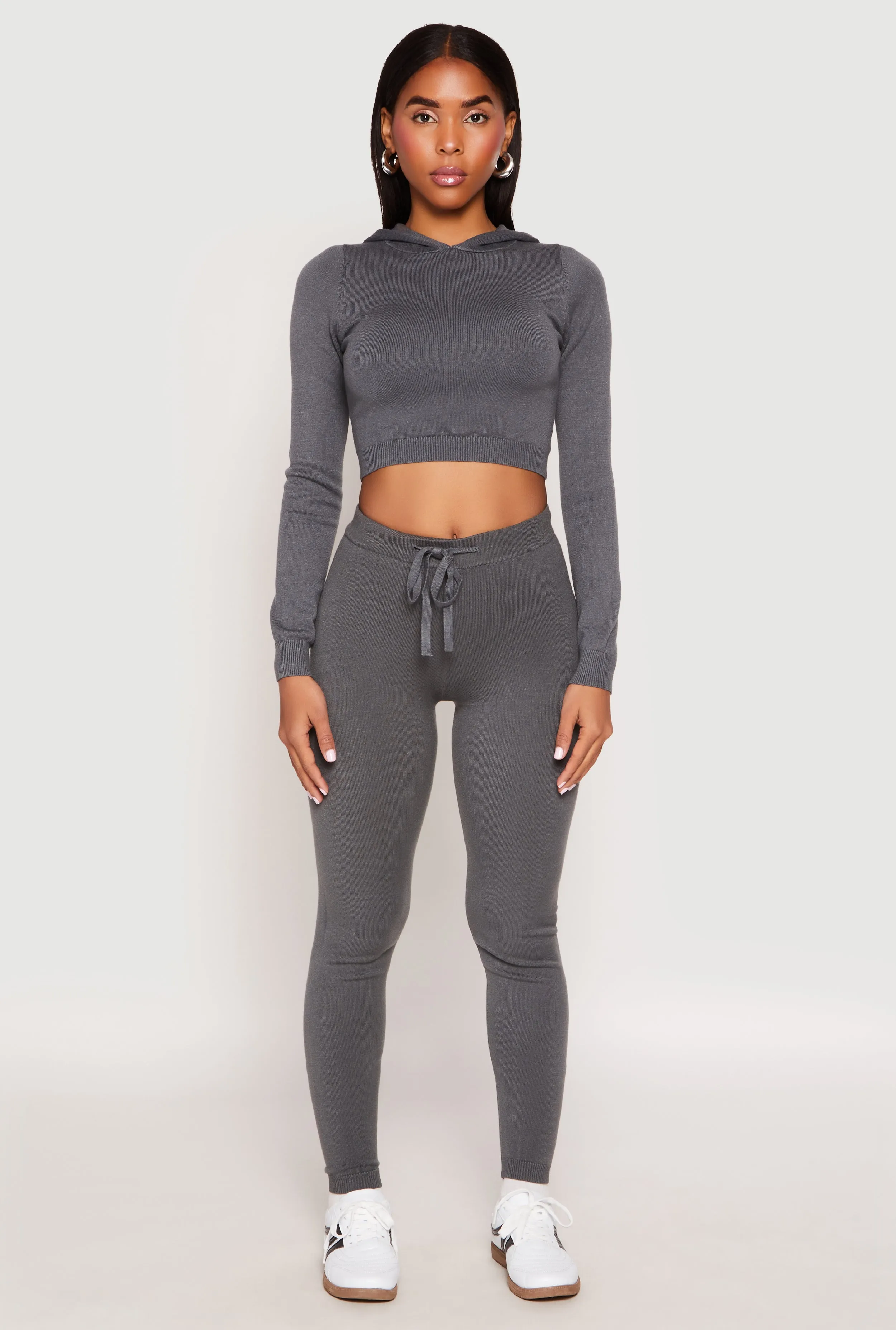 Daisy Brushed Knit High Waist Joggers sold by Rainbow