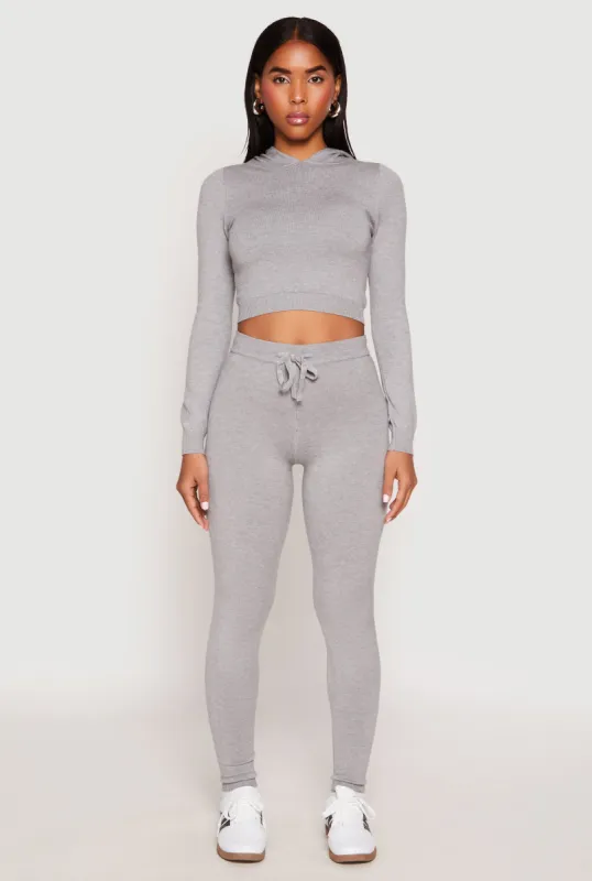 Daisy Brushed Knit High Waist Joggers sold by Rainbow