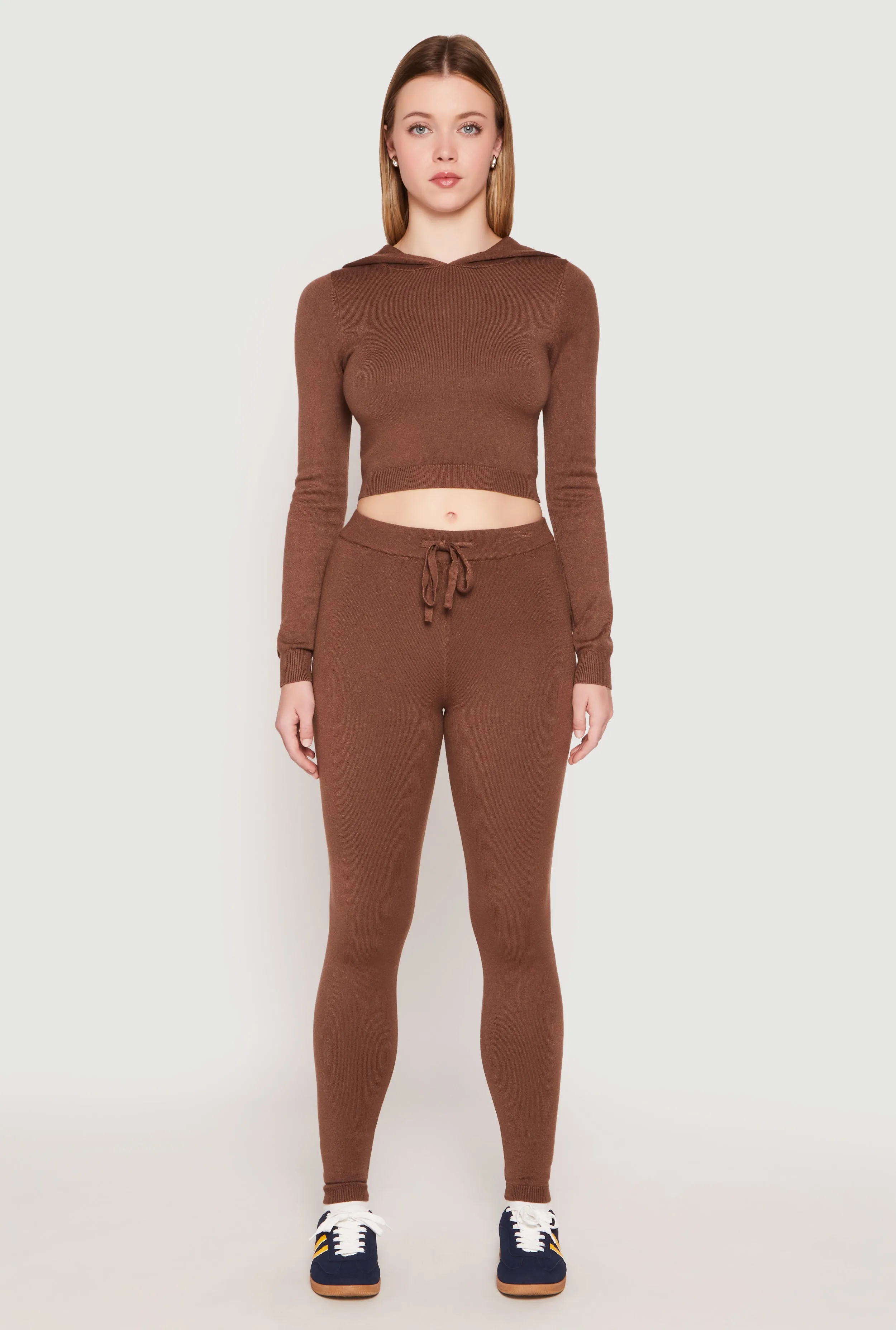 Daisy Cropped Hooded Pullover Sweater sold by Rainbow product image thumbnail 2