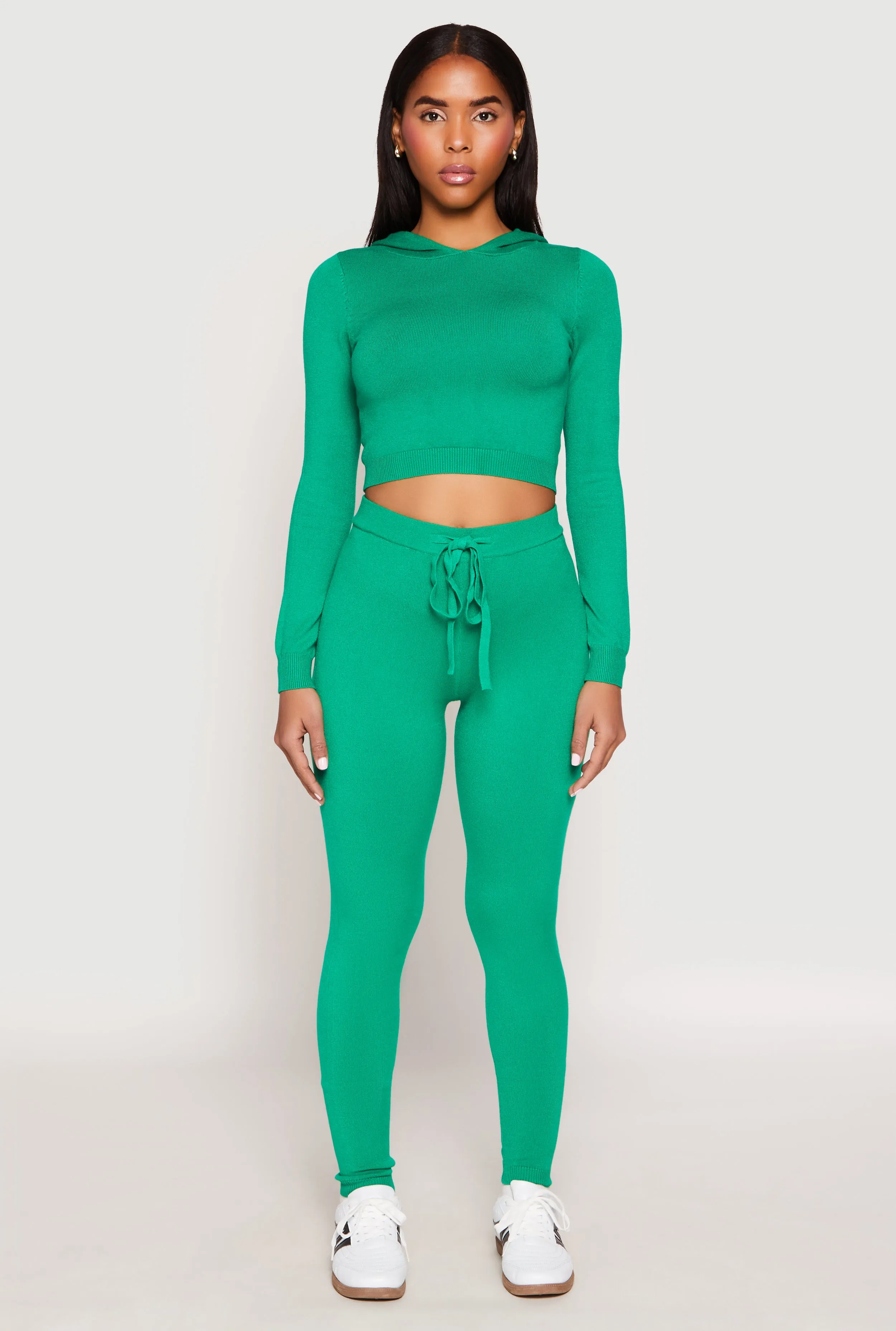 Daisy Brushed Knit High Waist Joggers sold by Rainbow