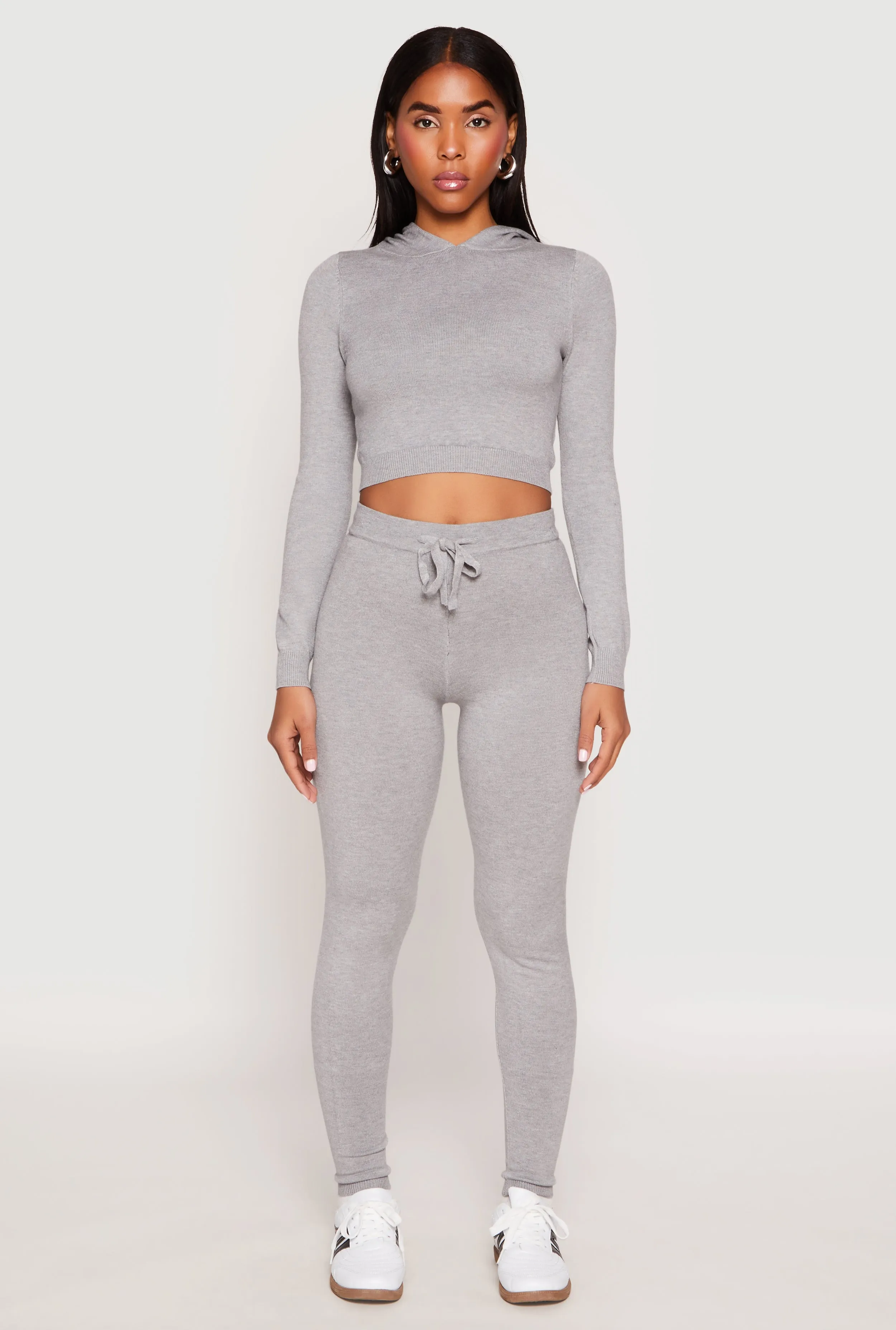 Daisy Cropped Hooded Pullover Sweater sold by Rainbow product image thumbnail 2