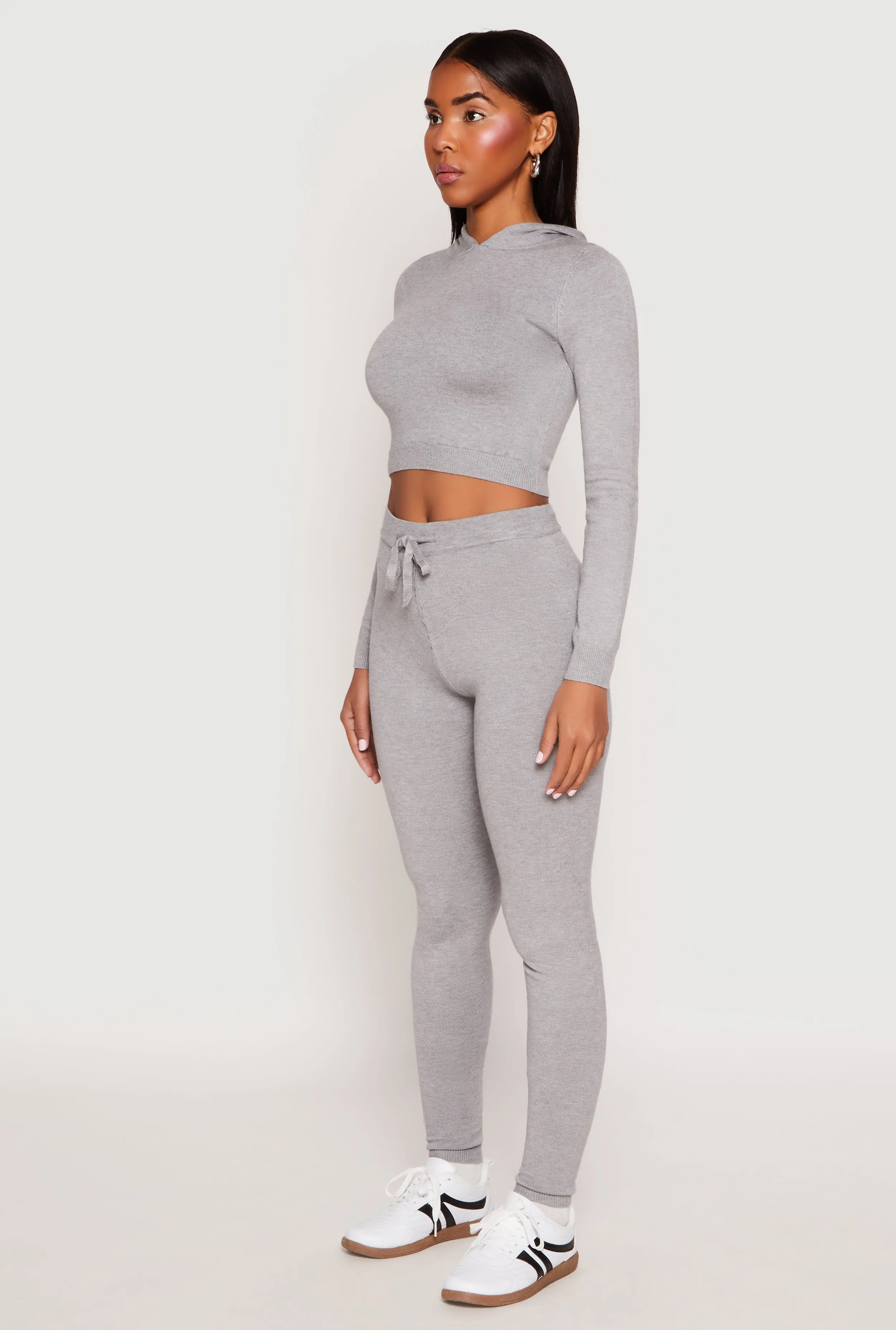 Daisy Cropped Hooded Pullover Sweater sold by Rainbow product image thumbnail 3