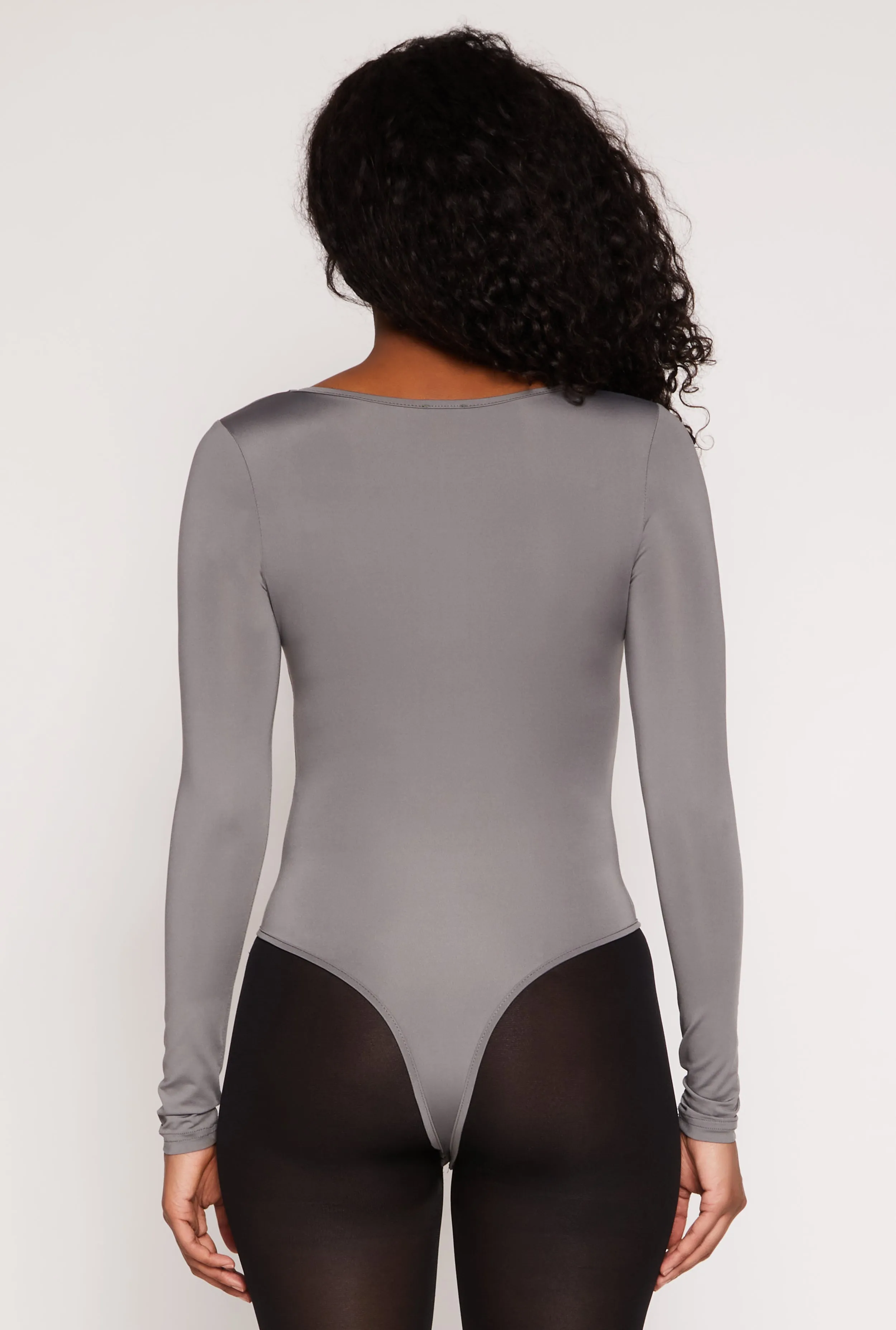Daisy Scoop Neck Long Sleeve Bodysuit sold by Rainbow product image thumbnail 5