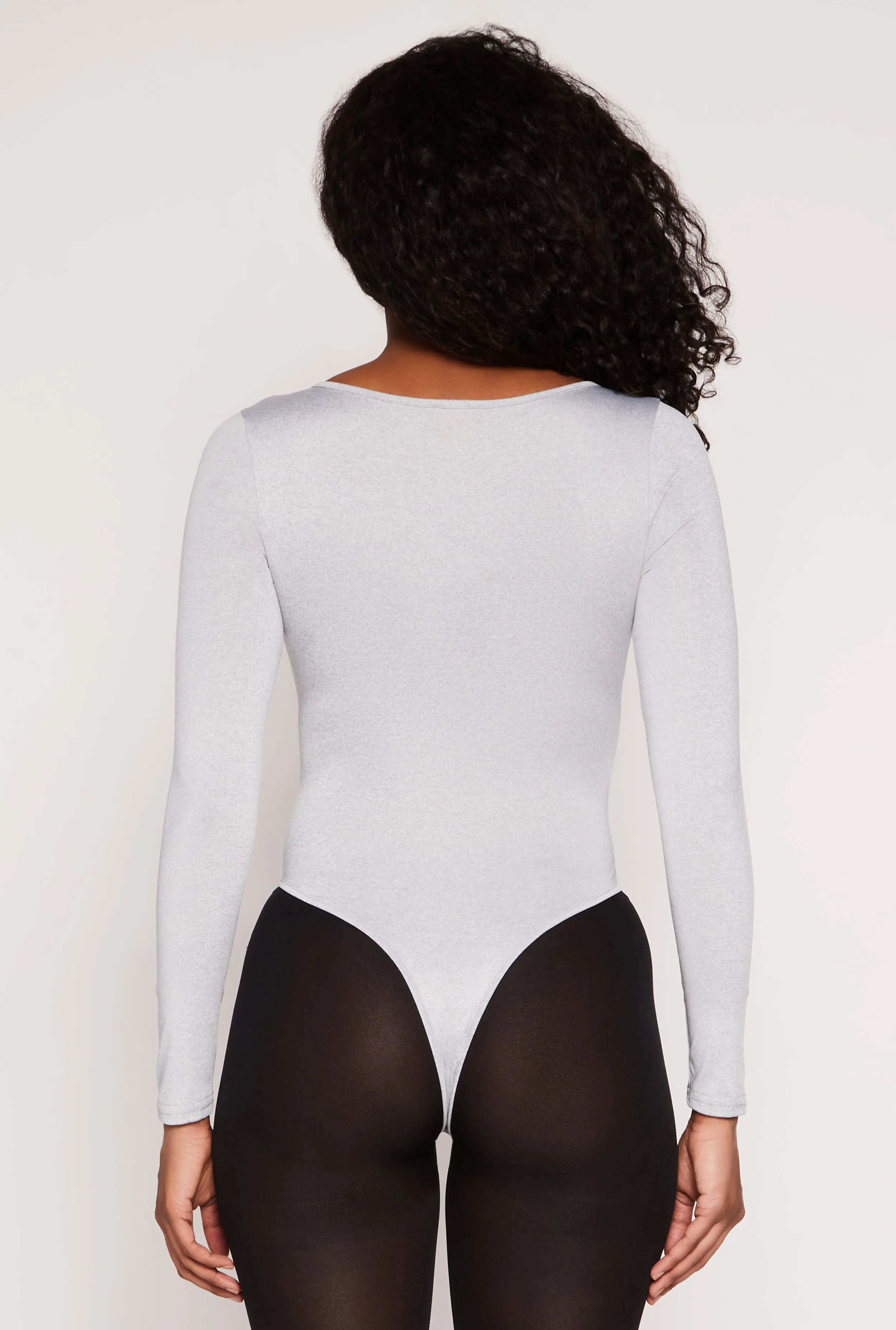 Daisy Scoop Neck Long Sleeve Bodysuit sold by Rainbow product image thumbnail 5