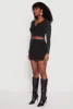 Cable Knit Button Front Cropped Cardigan sold by Rainbow