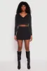 Cable Knit Button Front Cropped Cardigan sold by Rainbow