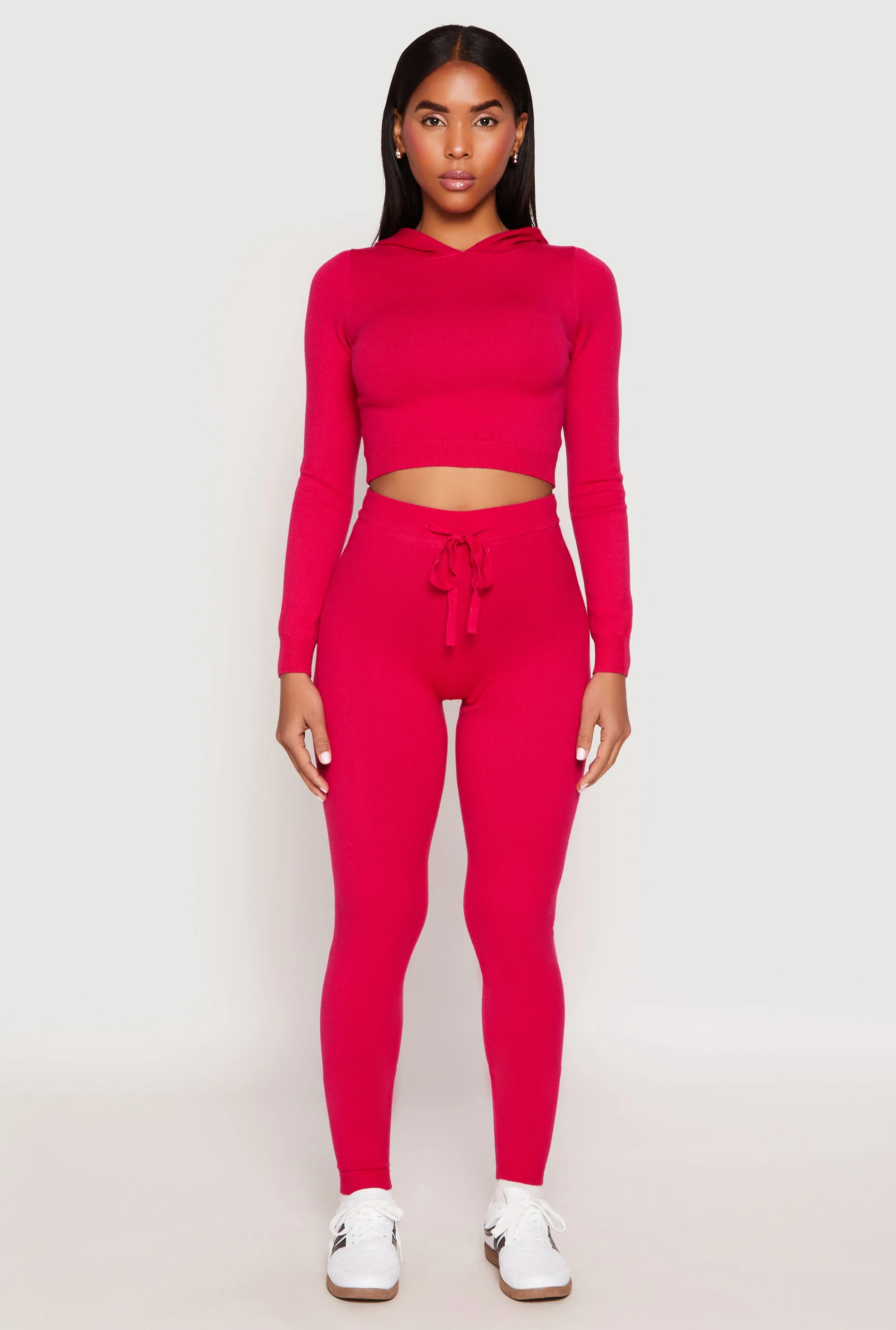 Daisy Brushed Knit High Waist Joggers sold by Rainbow