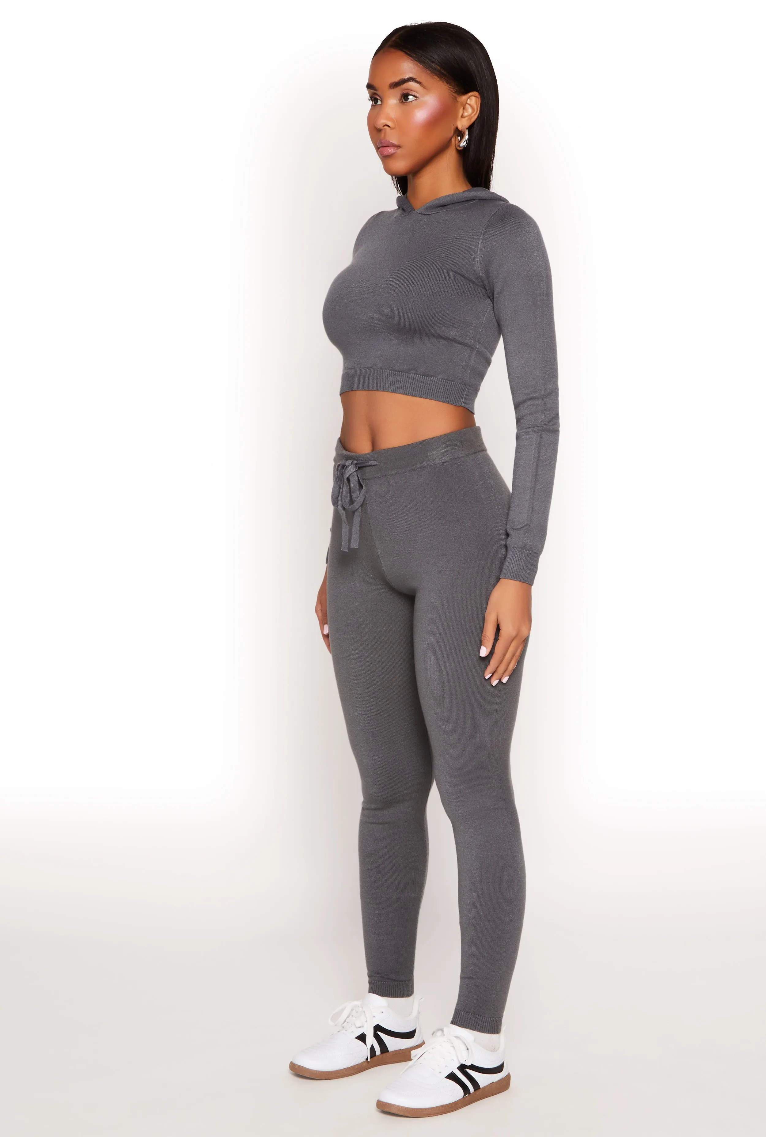 Daisy Cropped Hooded Pullover Sweater sold by Rainbow product image thumbnail 3