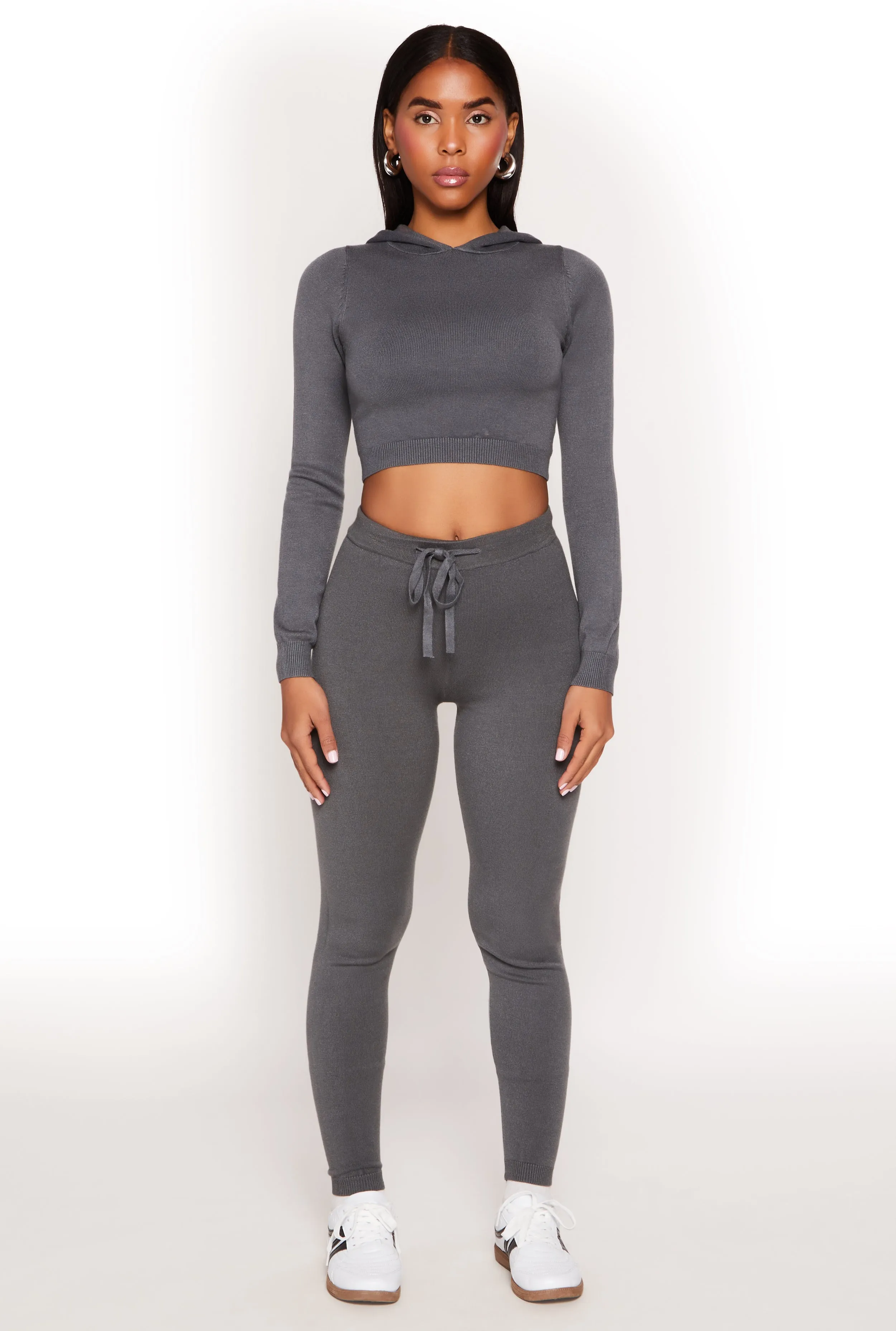 Daisy Cropped Hooded Pullover Sweater sold by Rainbow product image thumbnail 2