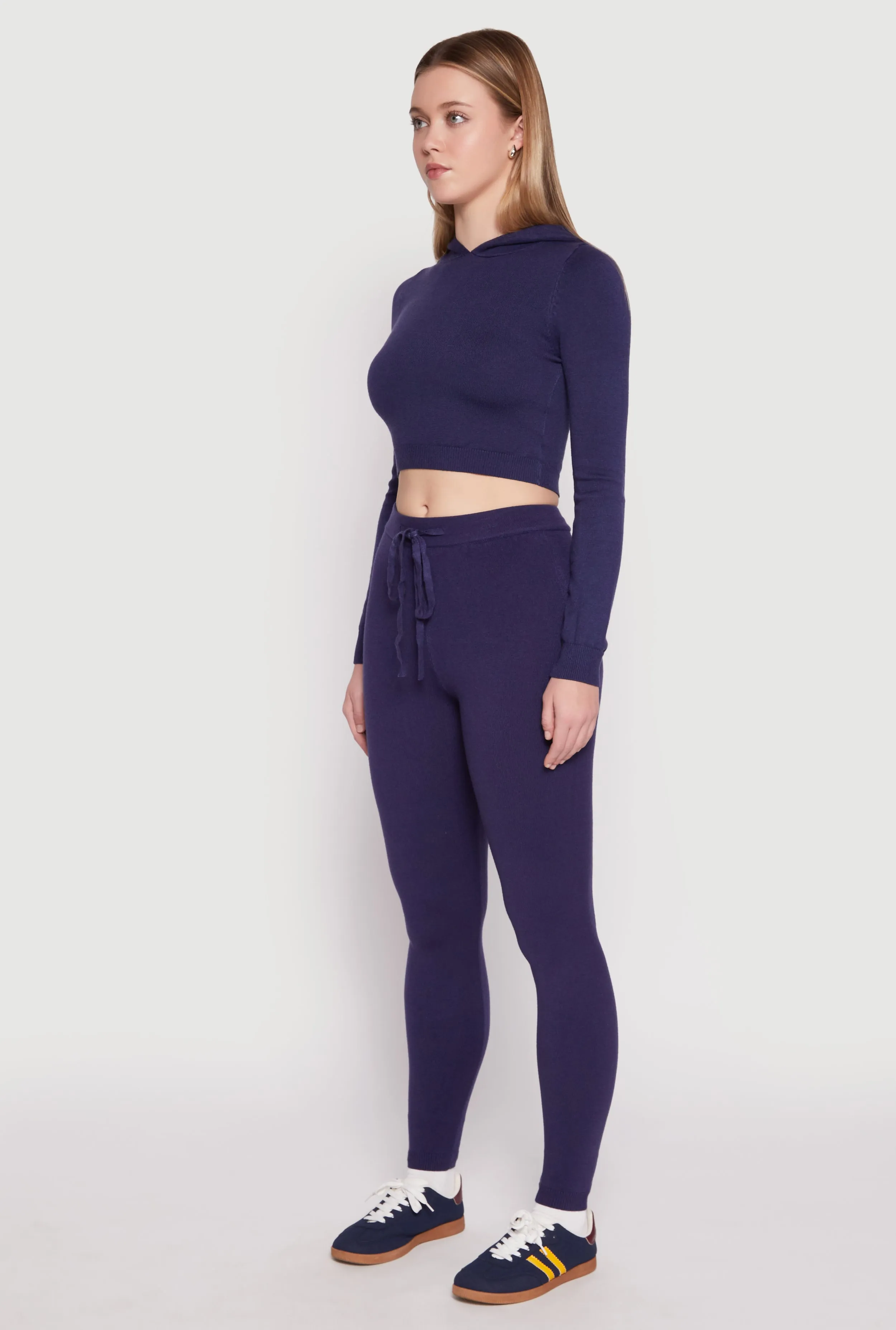 Daisy Cropped Hooded Pullover Sweater sold by Rainbow product image thumbnail 3