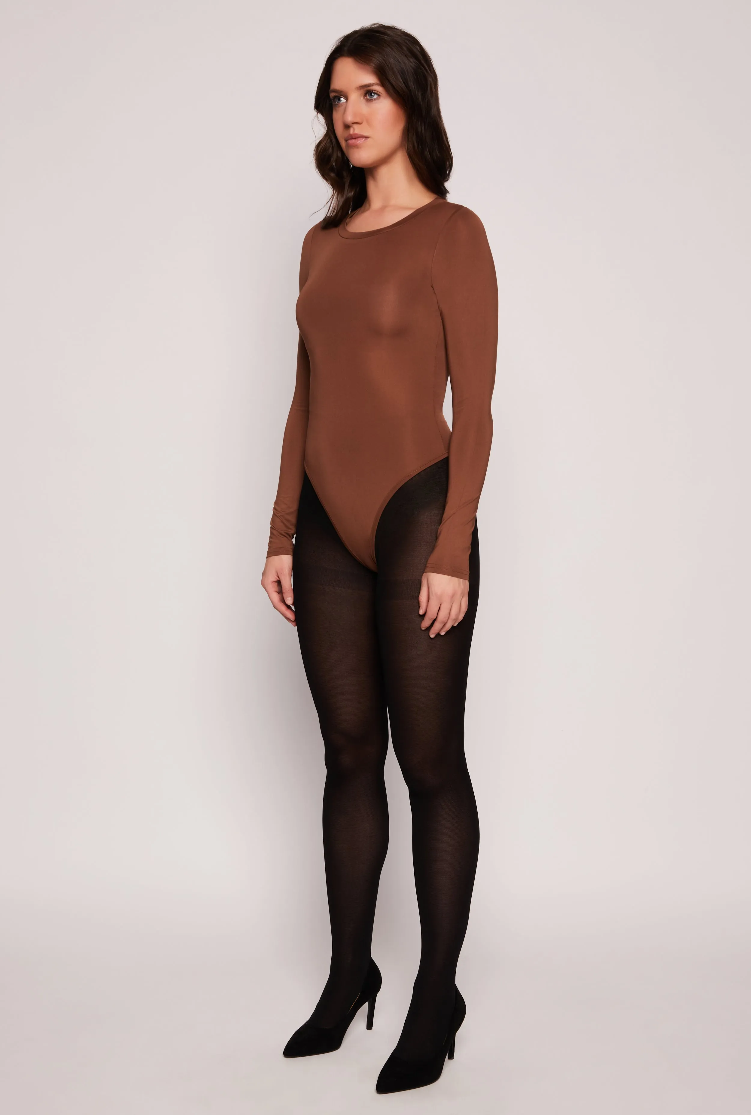 Daisy Long Sleeve Crew Neck Bodysuit sold by Rainbow product image thumbnail 3